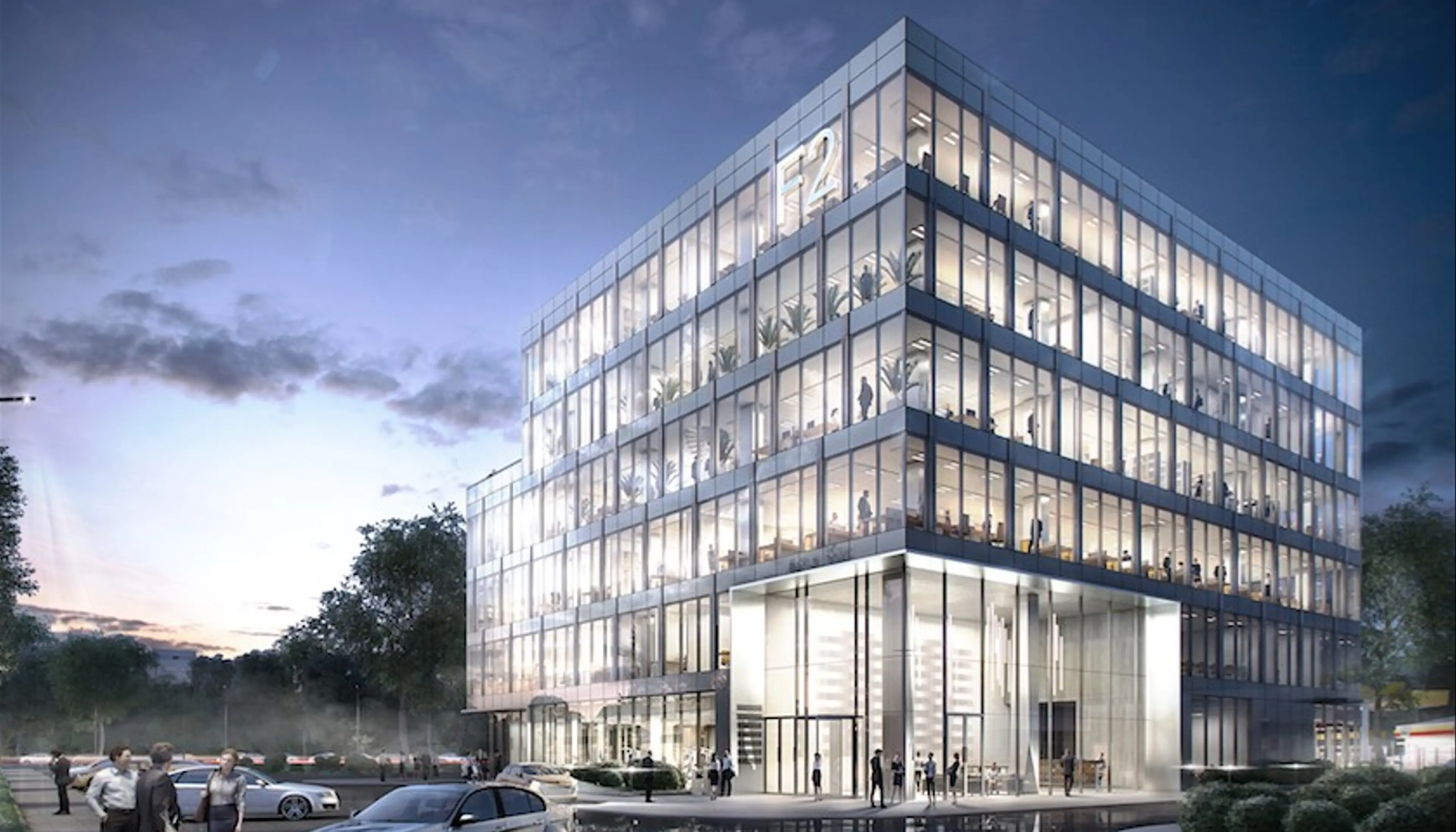 F2 Boutique Office (Sobieski Office Park), Mangalia 2a, Warsaw, Mokotów