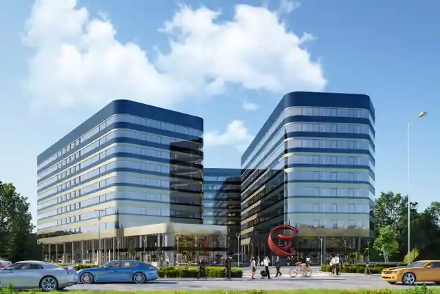 Fabryczna Office Park B1 - Biura serwisowane, Aleja Pokoju 18, Kraków, Śródmieście