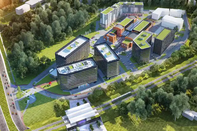 Fabryczna Office Park - B4, Aleja Pokoju 18C, Kraków, Śródmieście