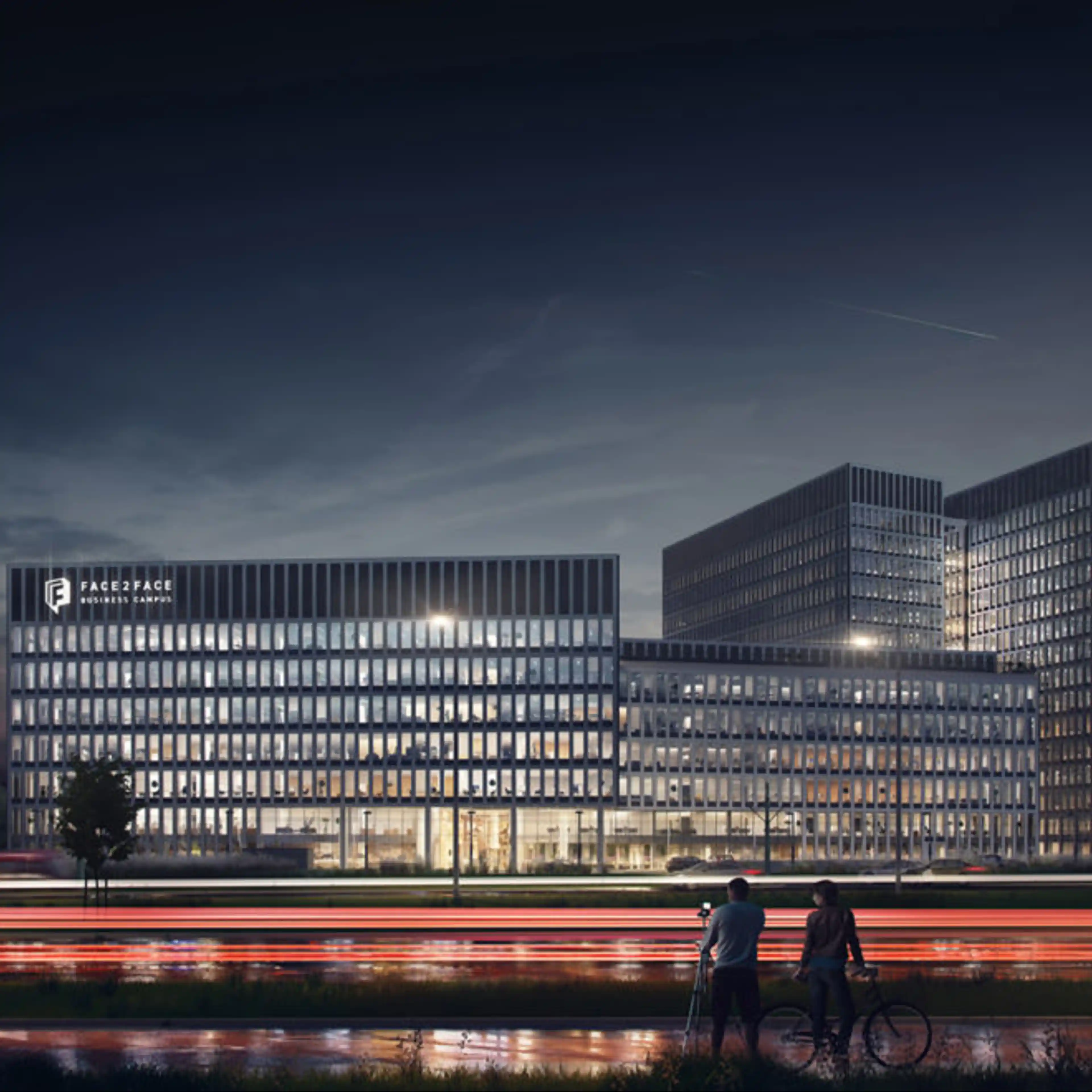 Face2Face Business Campus- Etap II - Biura serwisowane, Żelazna 4, Katowice, Dąb