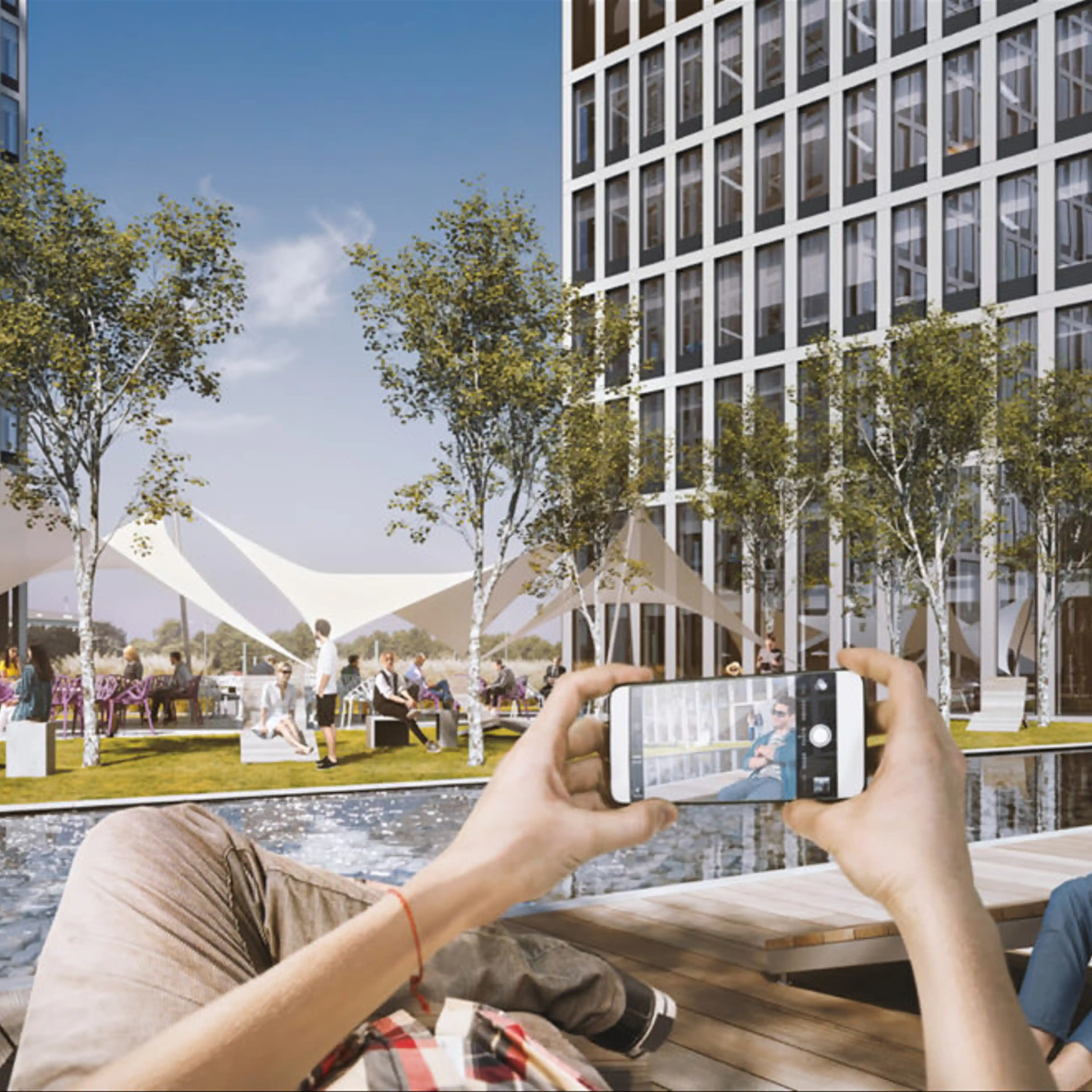 Face2Face Business Campus- Etap II - Biura serwisowane, Żelazna 4, Katowice, Dąb