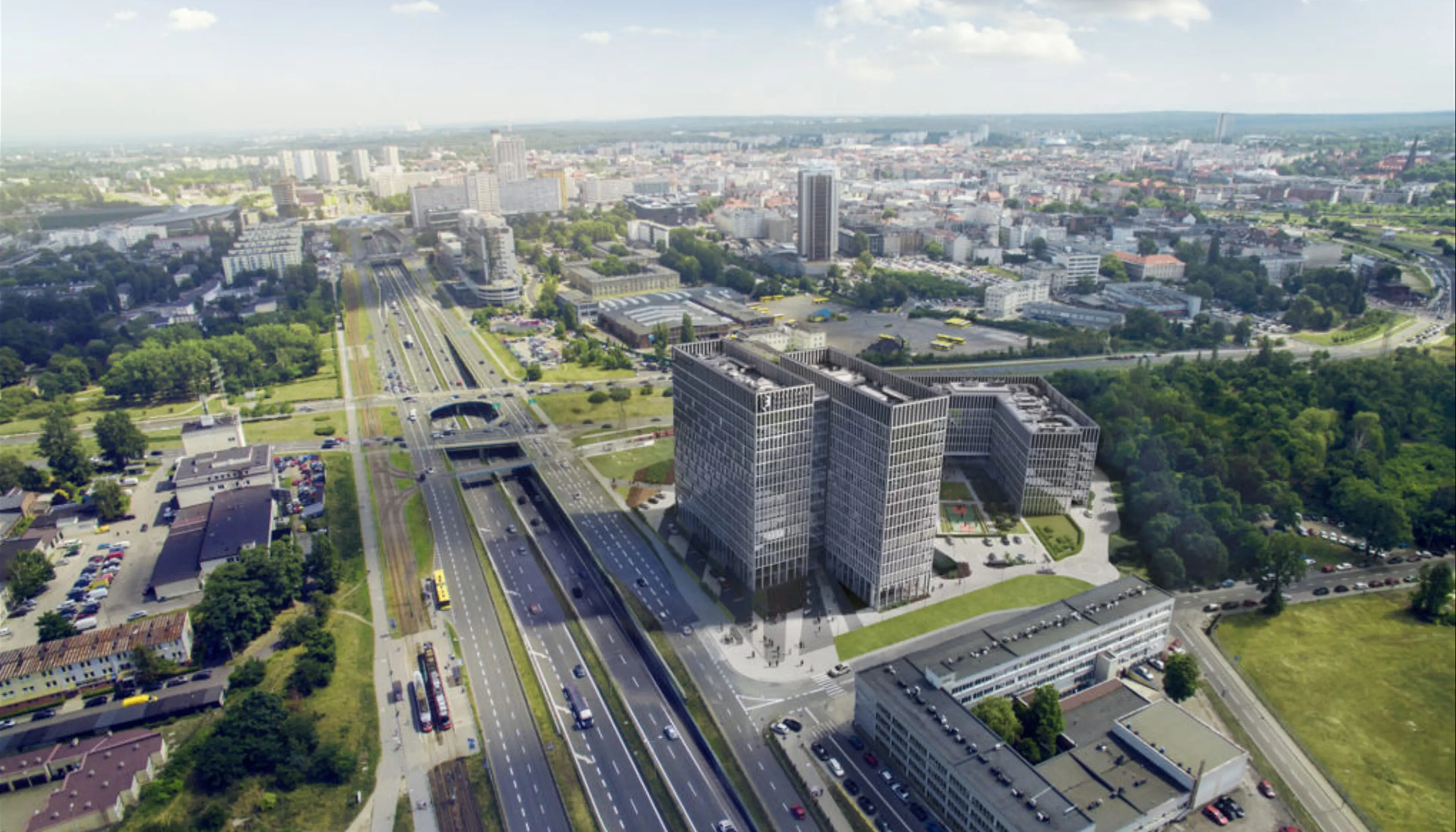 Face2Face Business Campus- Etap II - Biura serwisowane, Żelazna 4, Katowice, Dąb