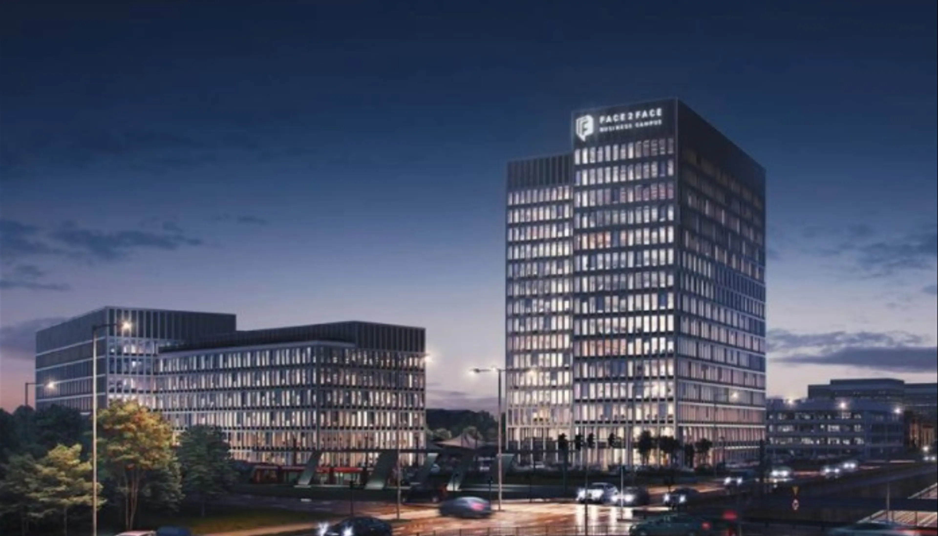 Face2Face Business Campus- Etap II, Żelazna 4, Katowice, Dąb