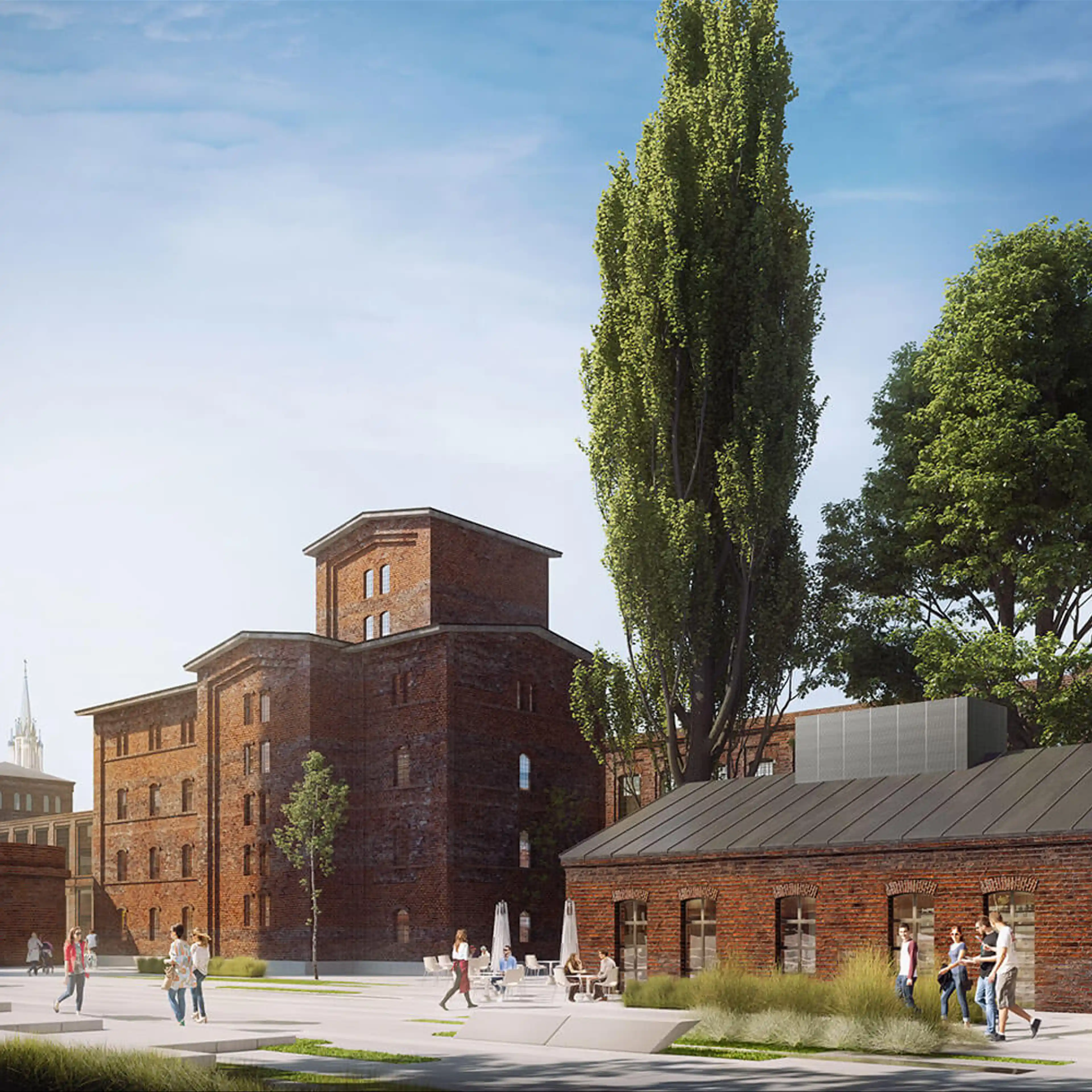 Fuzja - Budynek D, Milionowa 4A, Łódź, Śródmieście
