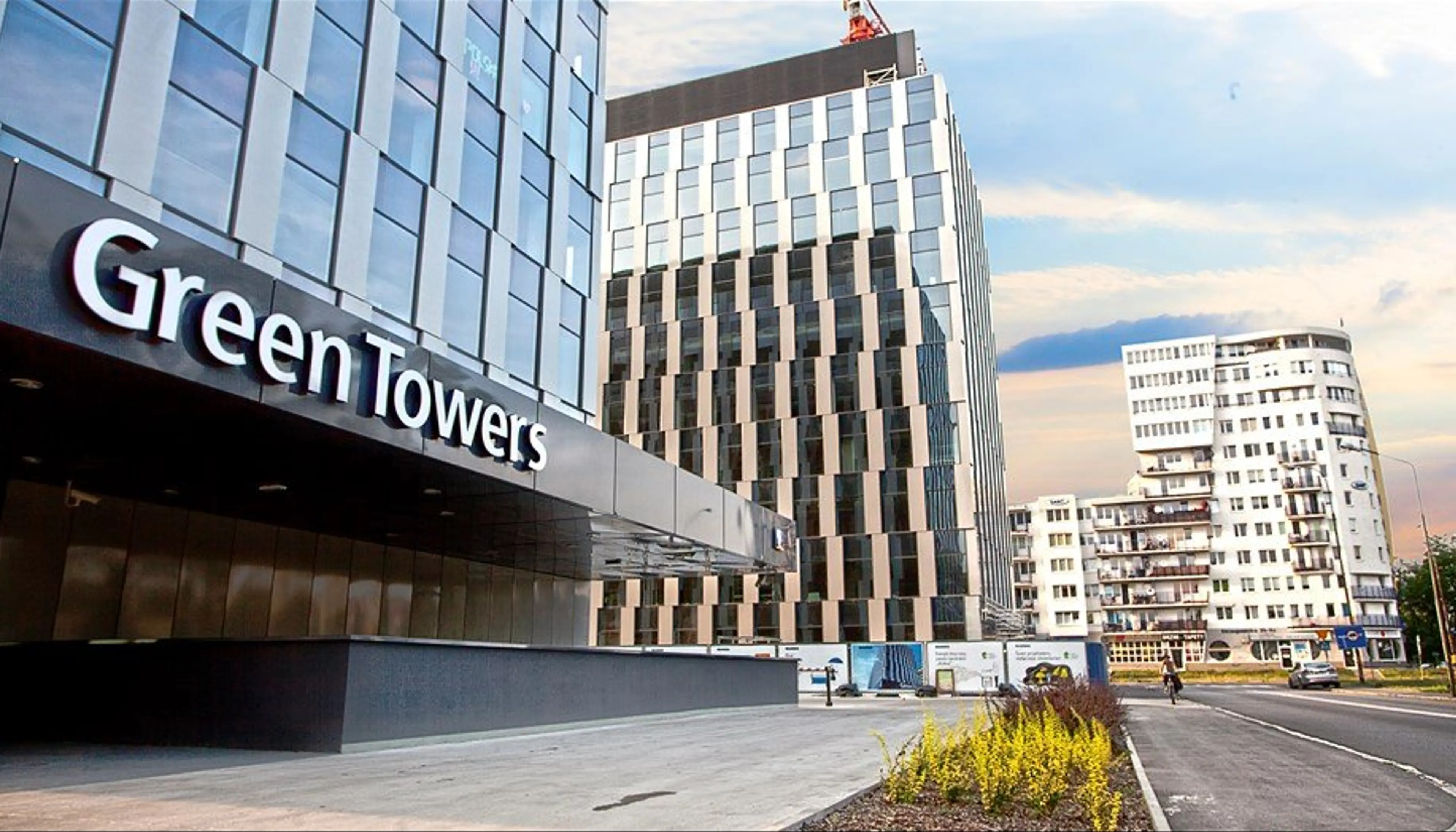Green Towers - B, Strzegomska 36, Wrocław, Stare Miasto