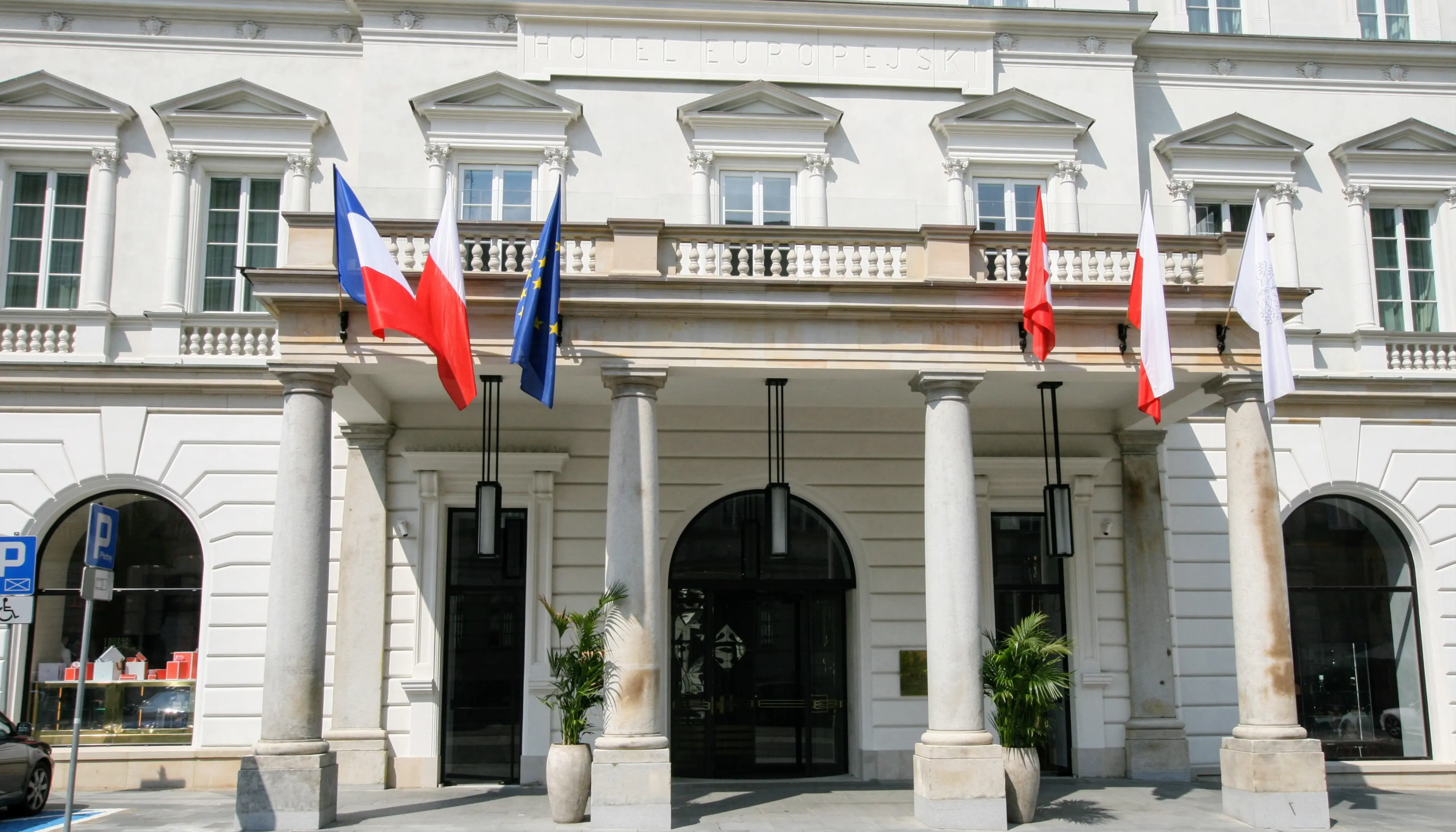 Hotel Europejski, Krakowskie Przedmieście 13, Warsaw, Centrum