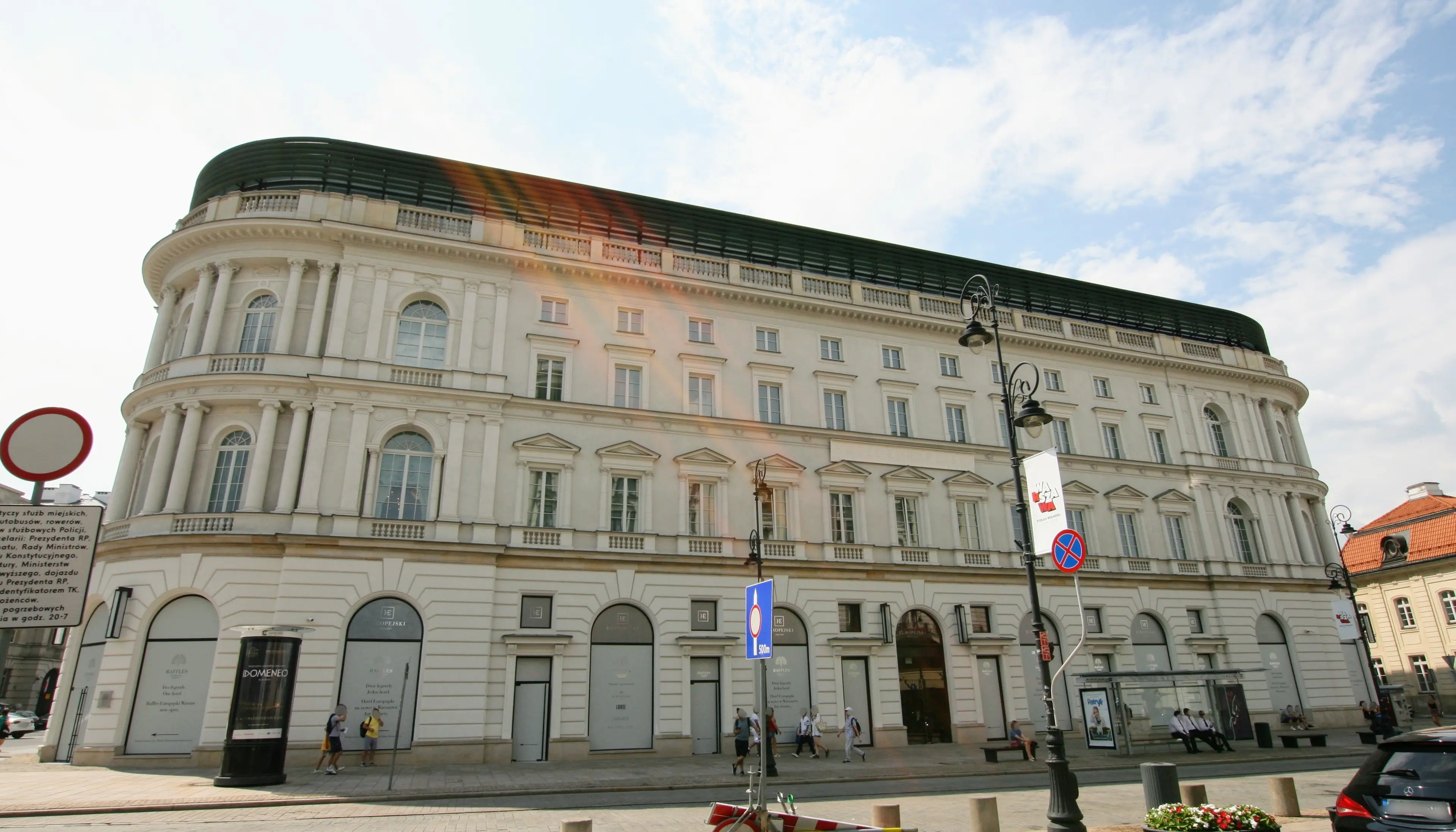 Hotel Europejski, Krakowskie Przedmieście 13, Warsaw, Centrum
