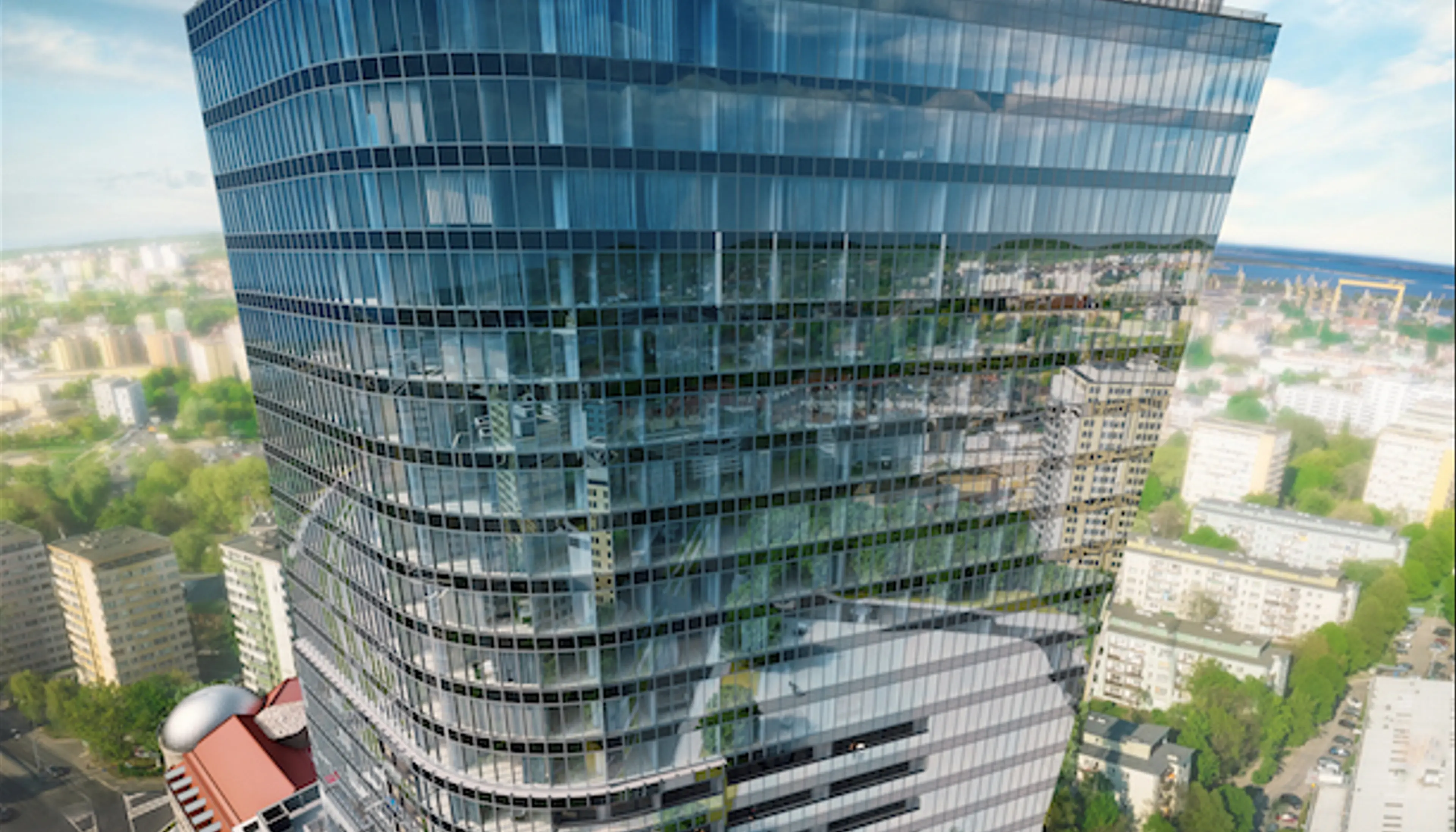 Hanza Tower, Wyzwolenia 46, Szczecin, Śródmieście