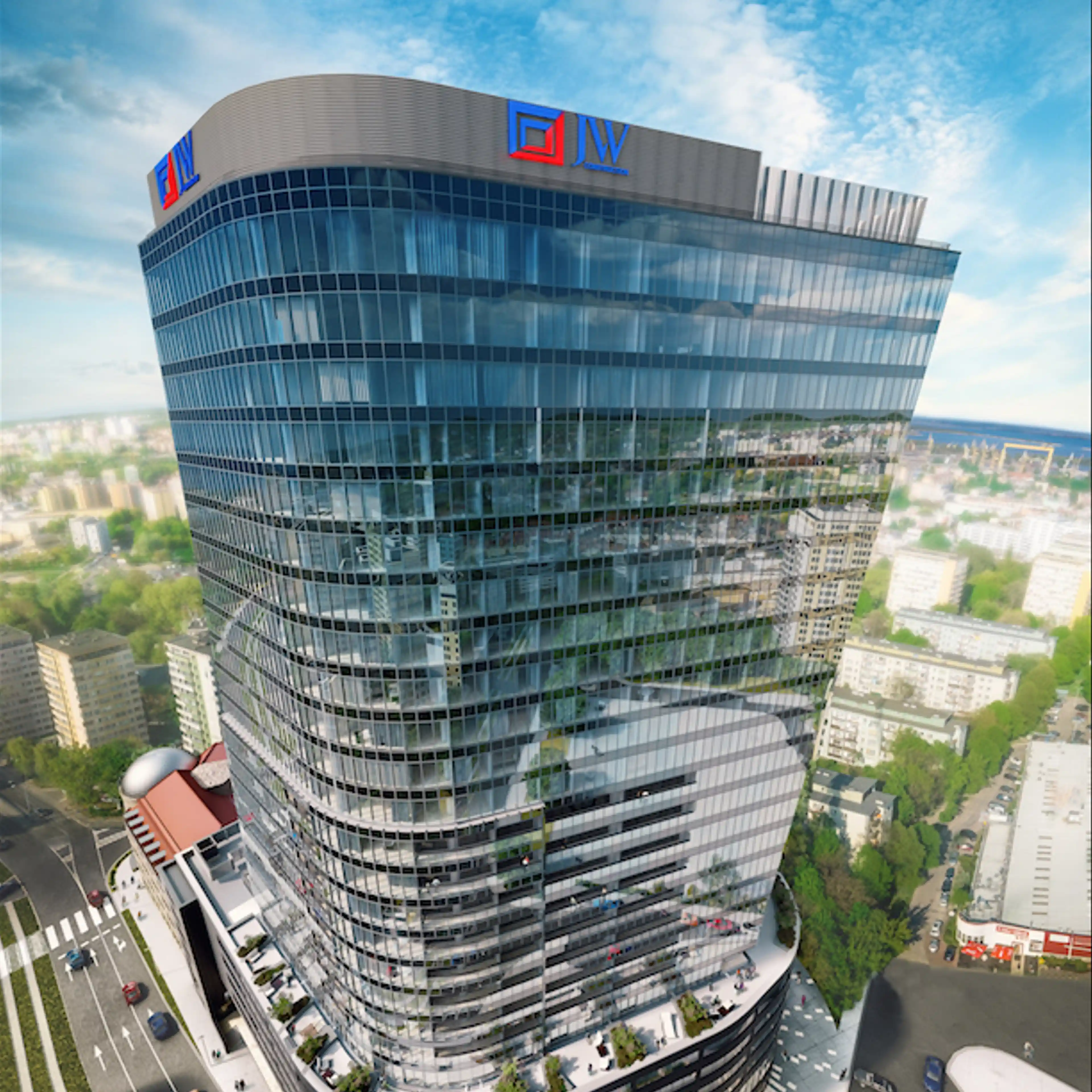Hanza Tower, Wyzwolenia 46, Szczecin, Śródmieście