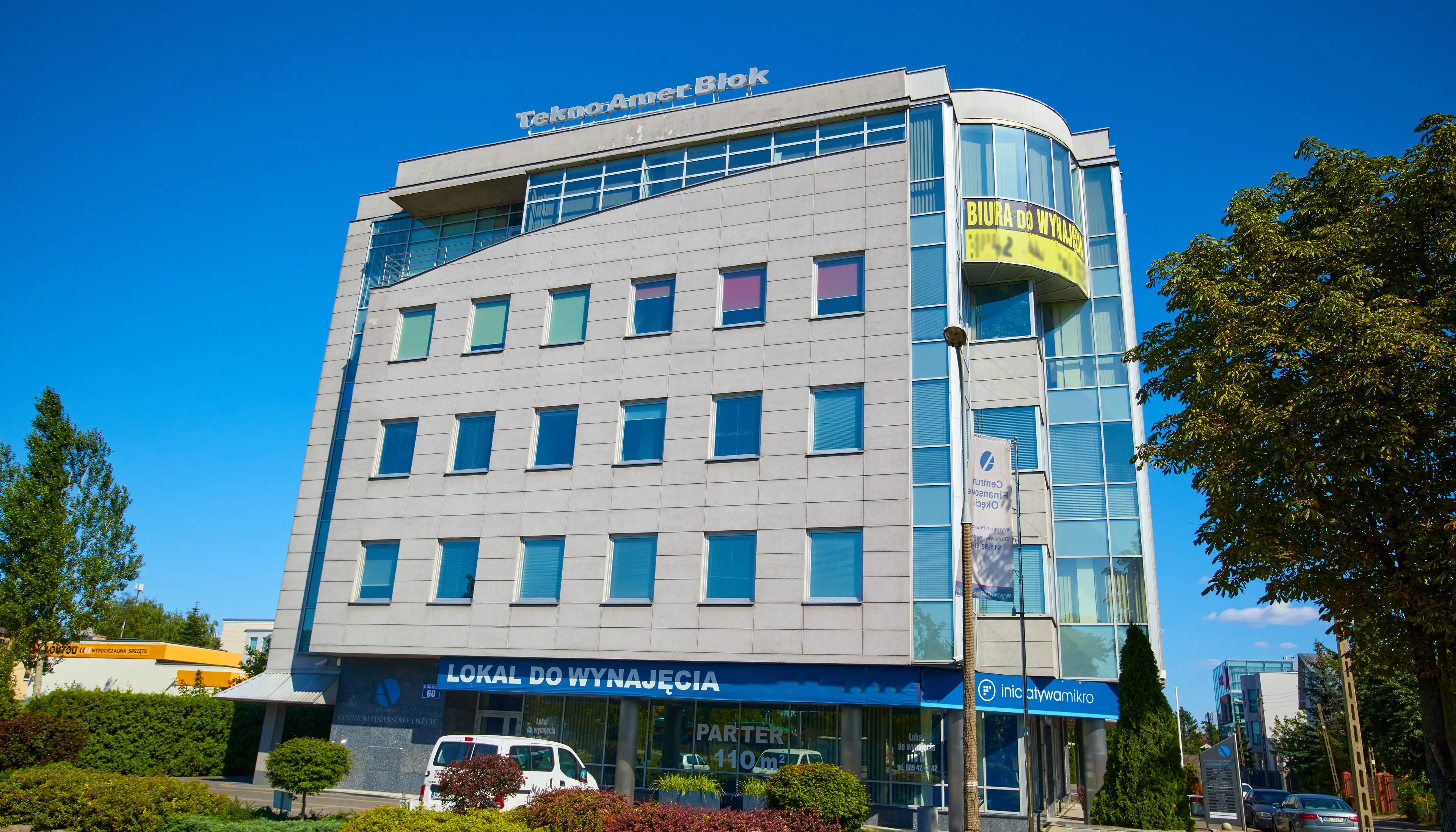 Centrum Finansowe Okęcie, Janka Muzykanta 60, Warszawa, Ochota i Włochy