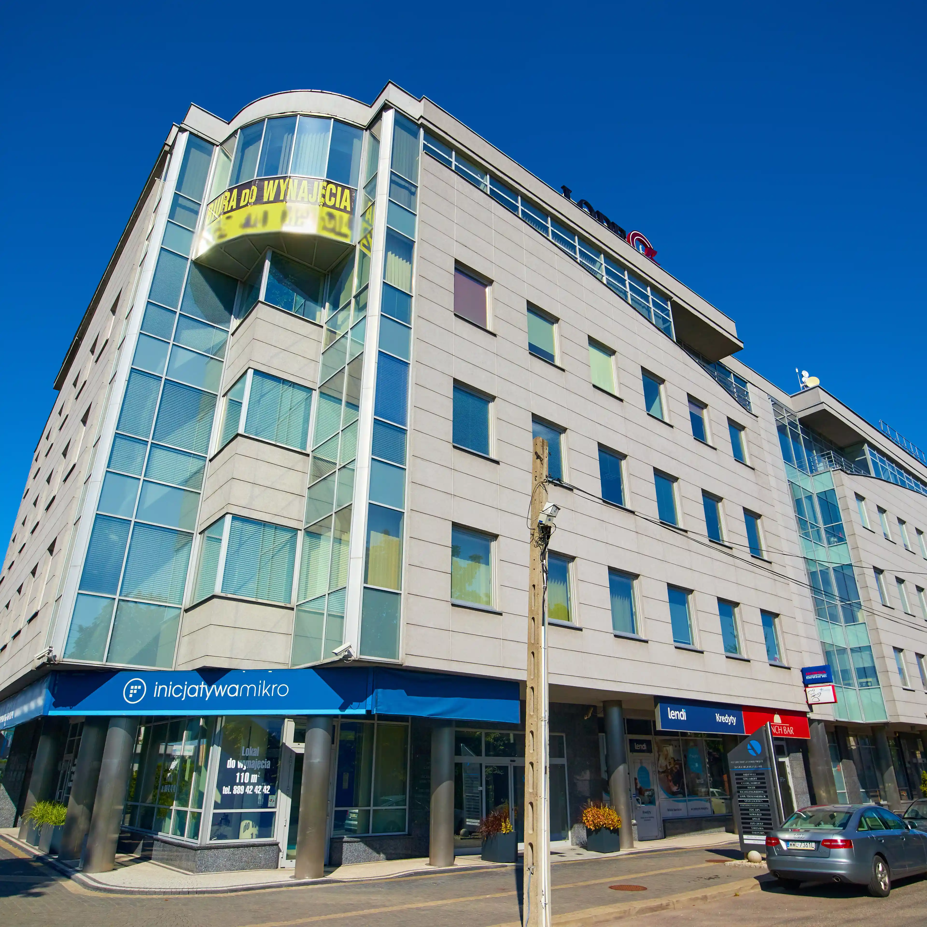 Centrum Finansowe Okęcie, Janka Muzykanta 60, Warszawa, Ochota i Włochy