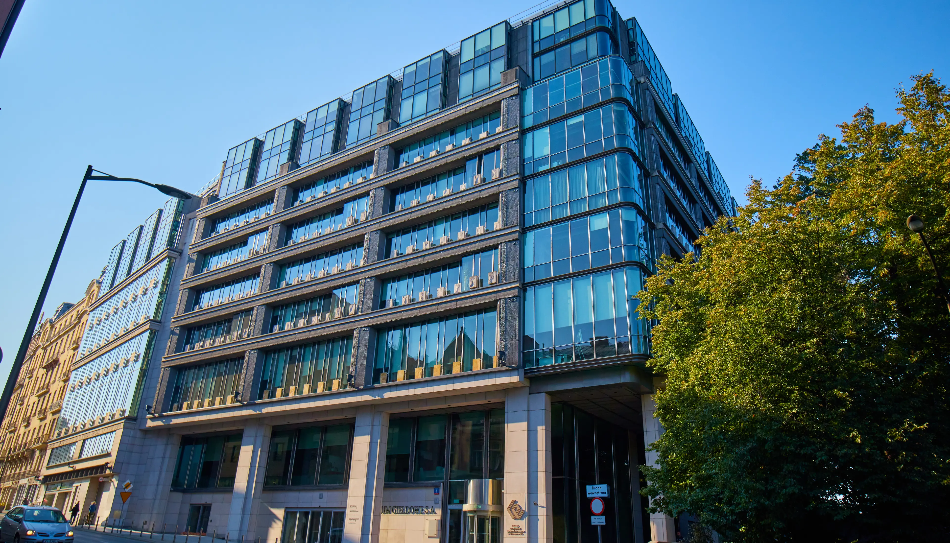 Centrum Giełdowe, Książęca 4, Warszawa, Centrum