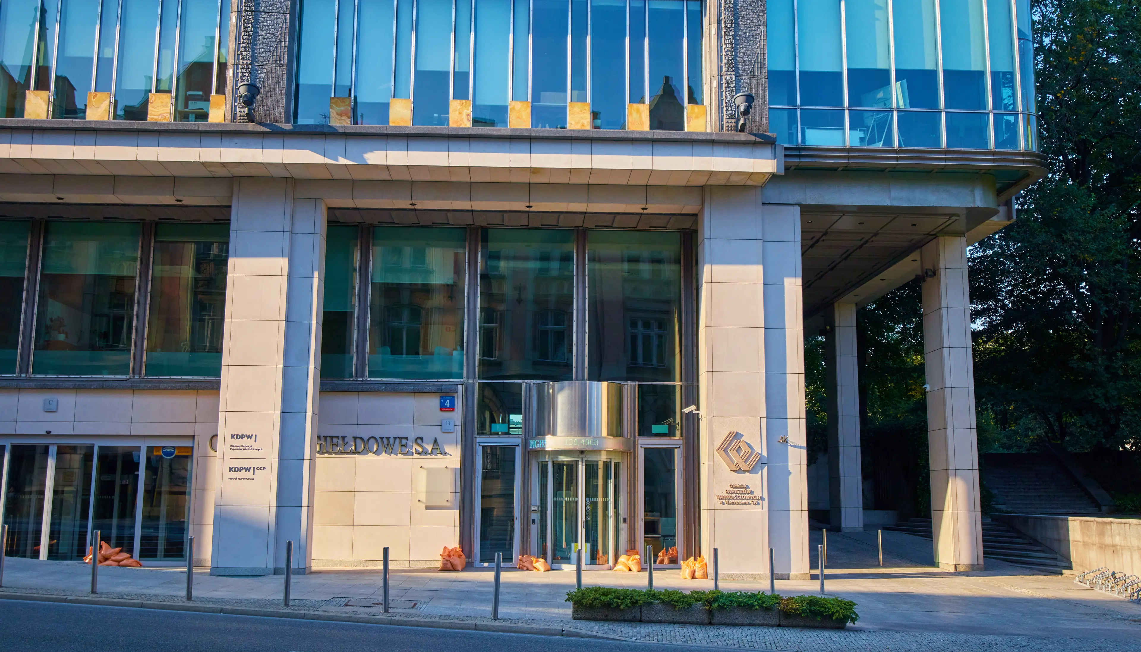 Centrum Giełdowe, Książęca 4, Warszawa, Centrum