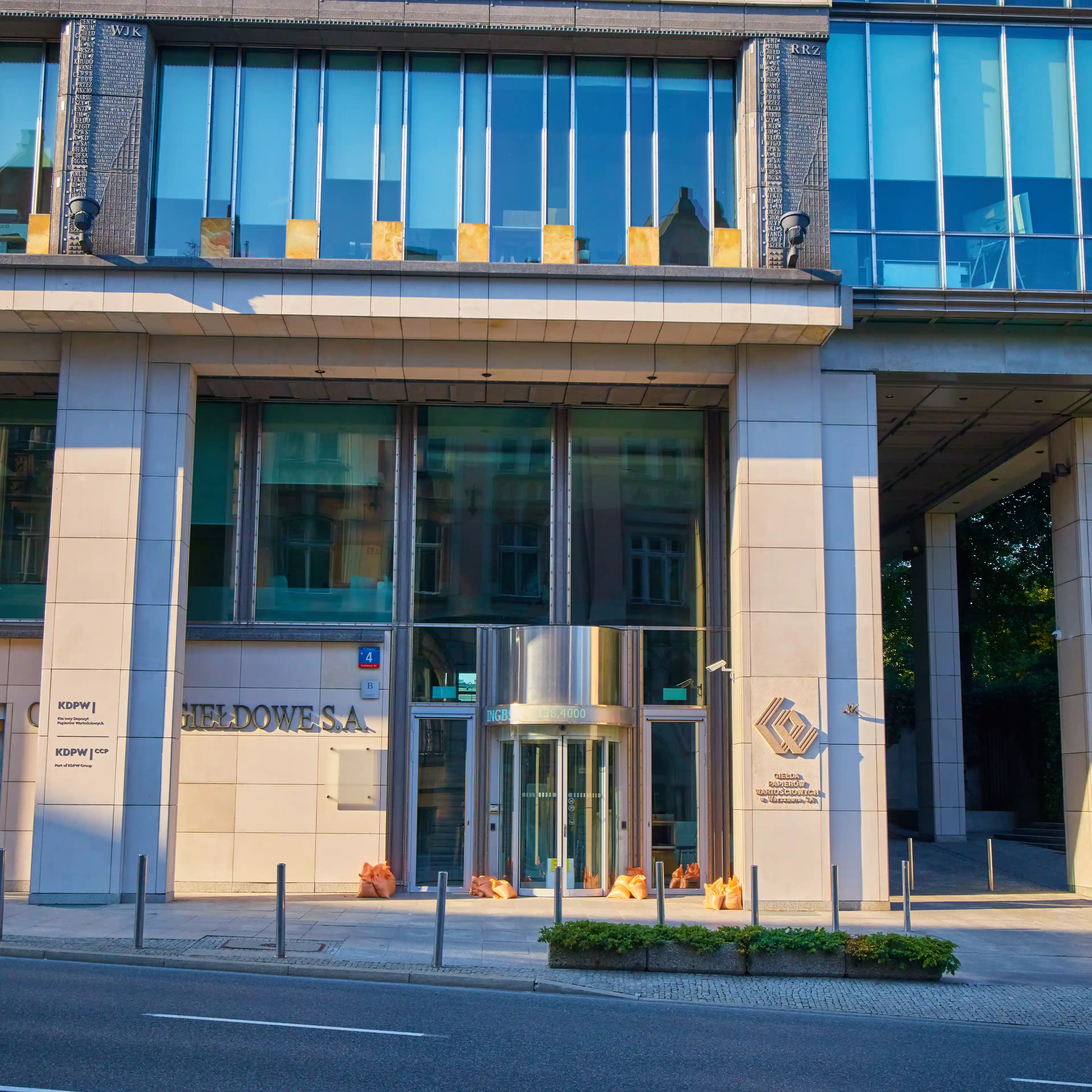 Centrum Giełdowe, Książęca 4, Warszawa, Centrum