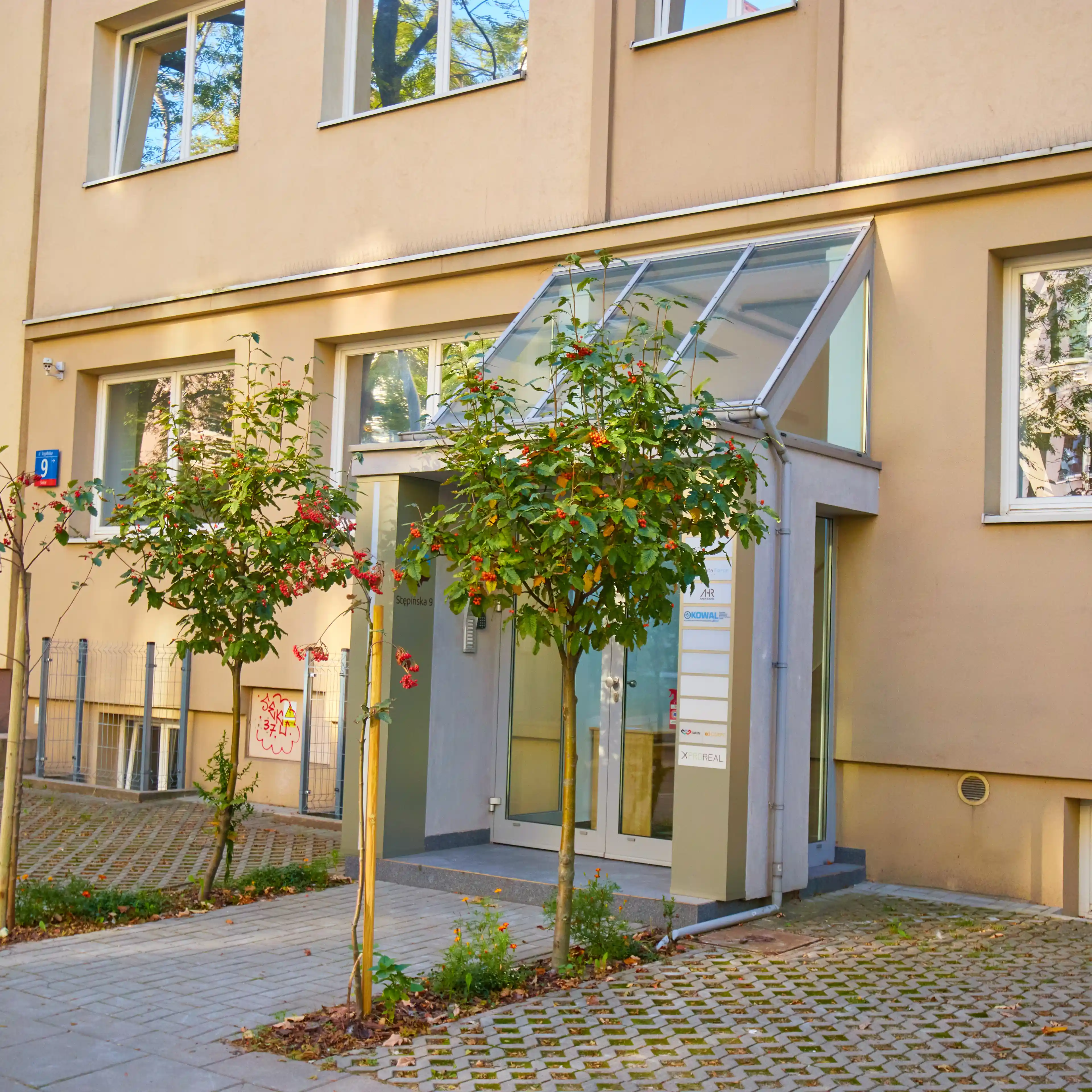 Stępińska 9, Stępińska 9, Warszawa, Mokotów