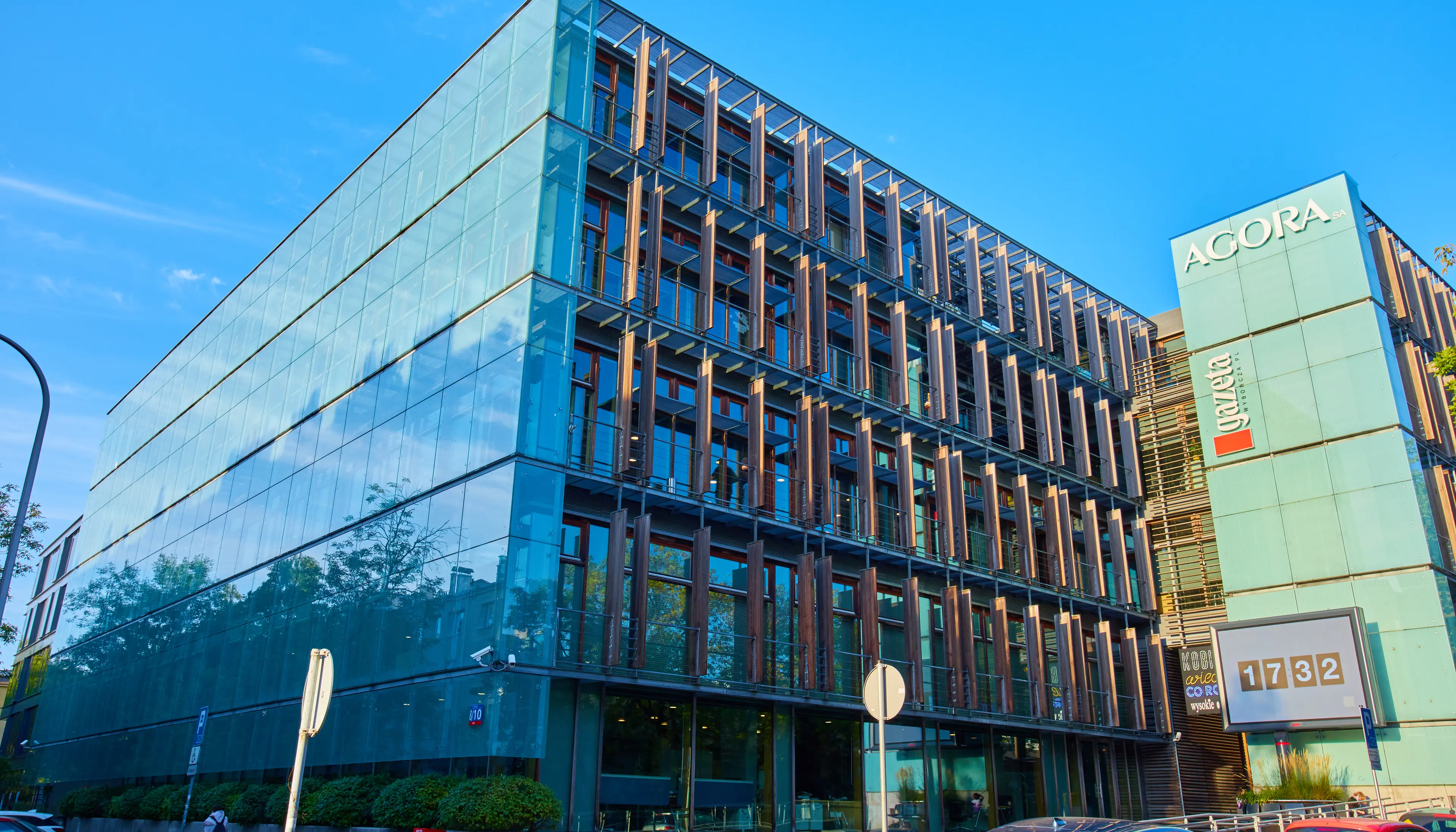 Agora HQ, Czerska 8/10, Warsaw, Mokotów