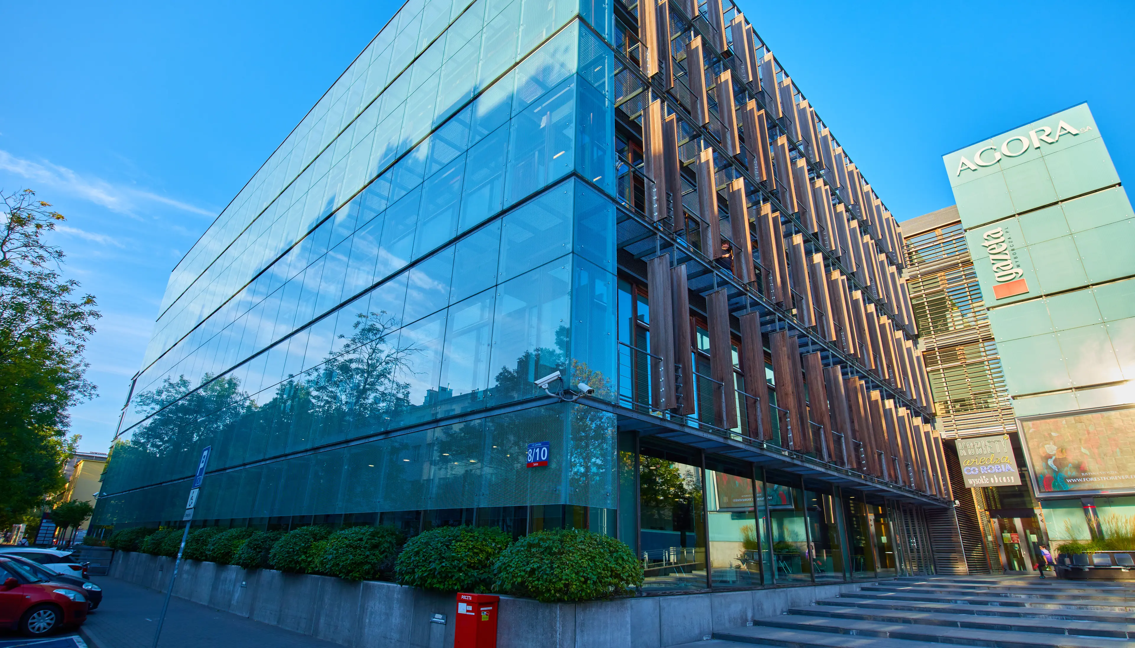 Agora HQ, Czerska 8/10, Warszawa, Mokotów