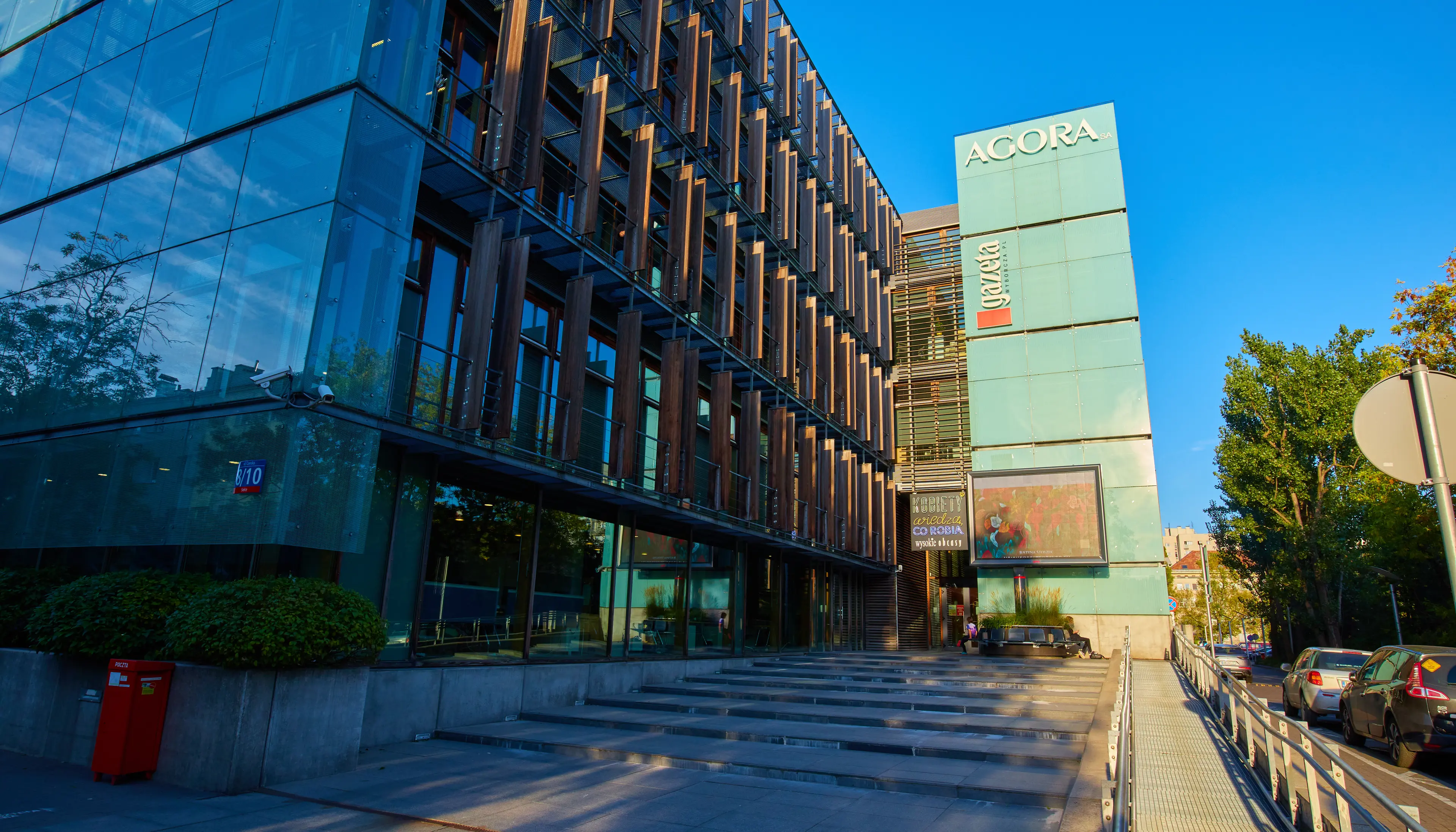 Agora HQ, Czerska 8/10, Warszawa, Mokotów