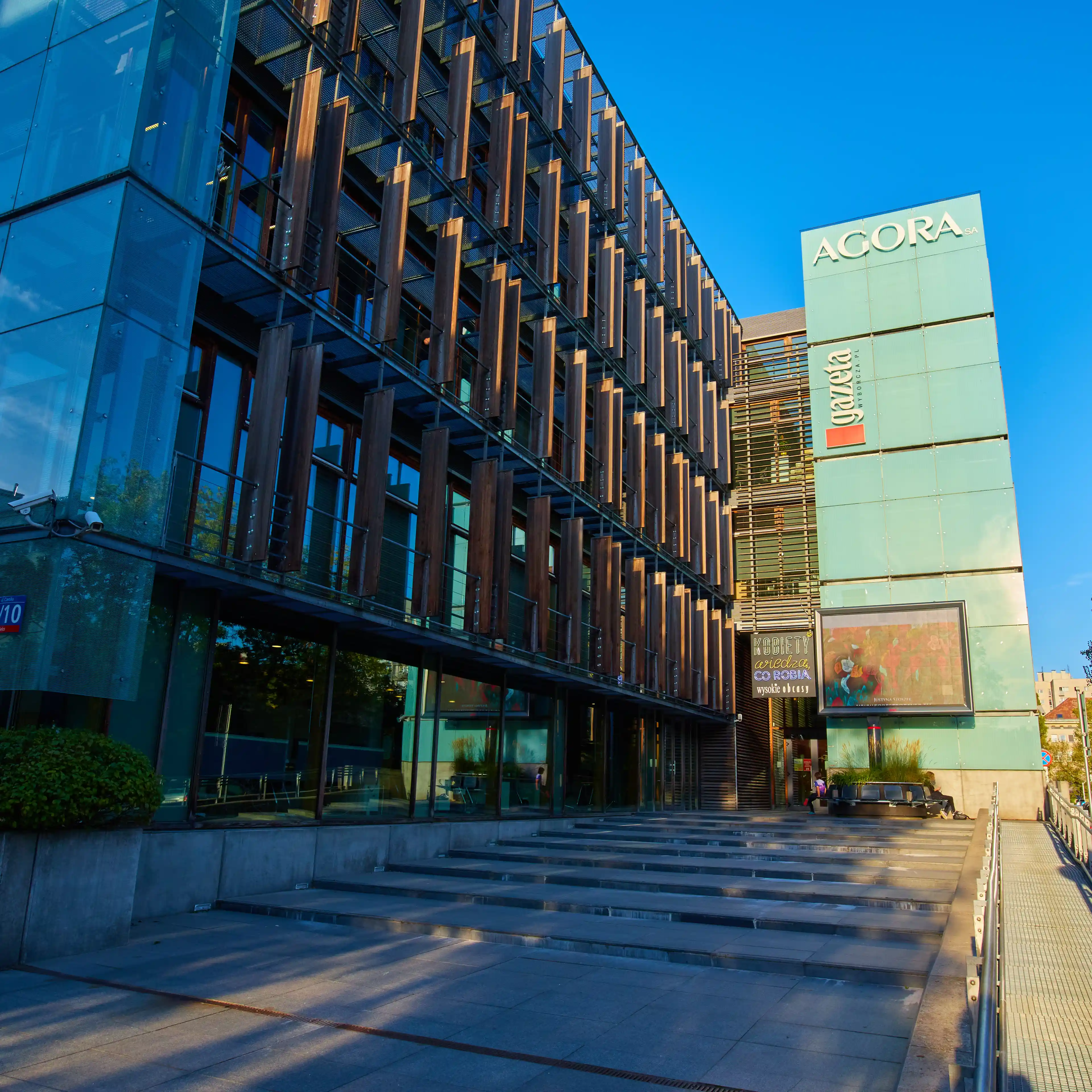 Agora HQ, Czerska 8/10, Warsaw, Mokotów