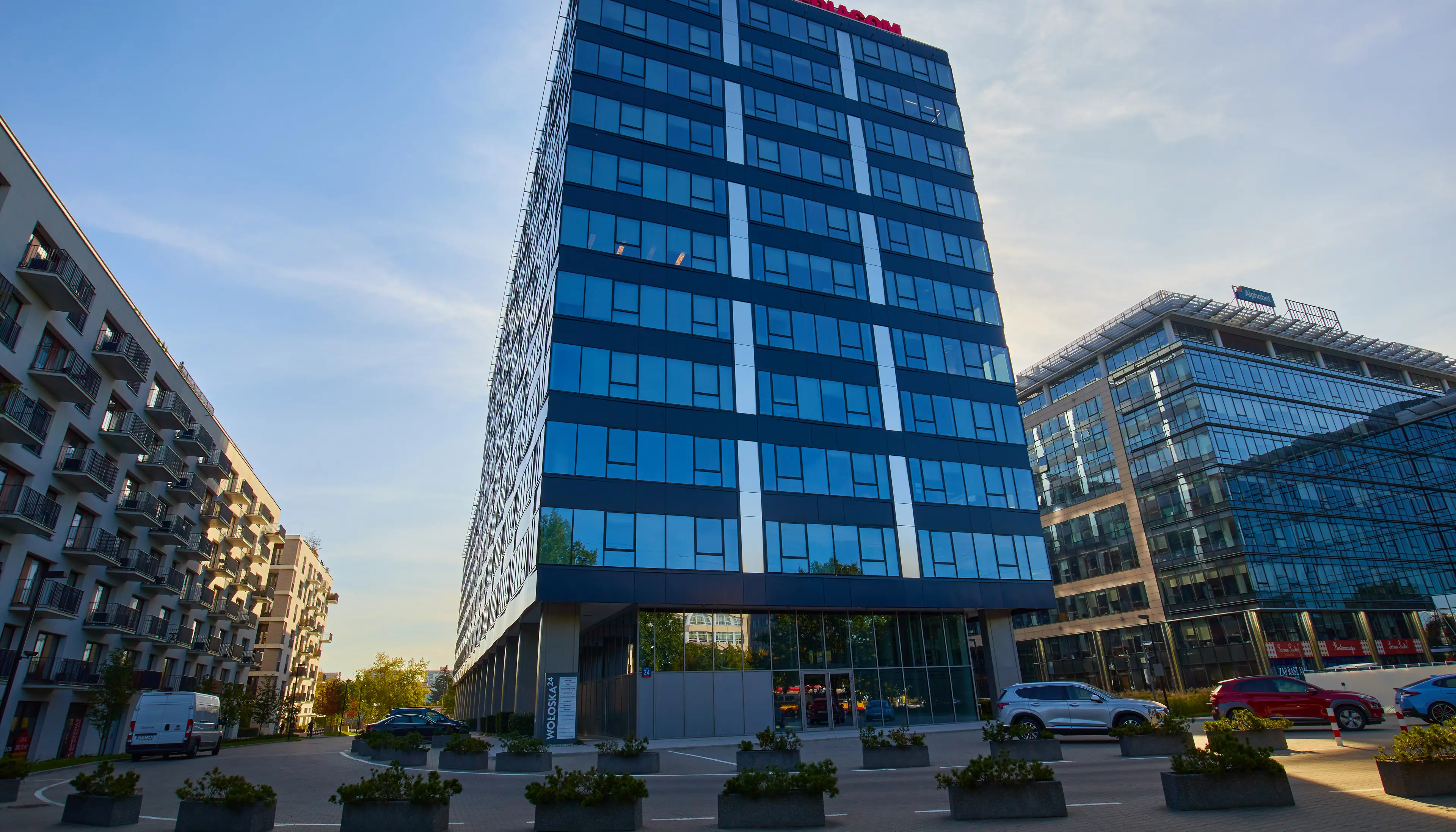 W24 - Wołoska 24, Wołoska 24, Warszawa, Mokotów
