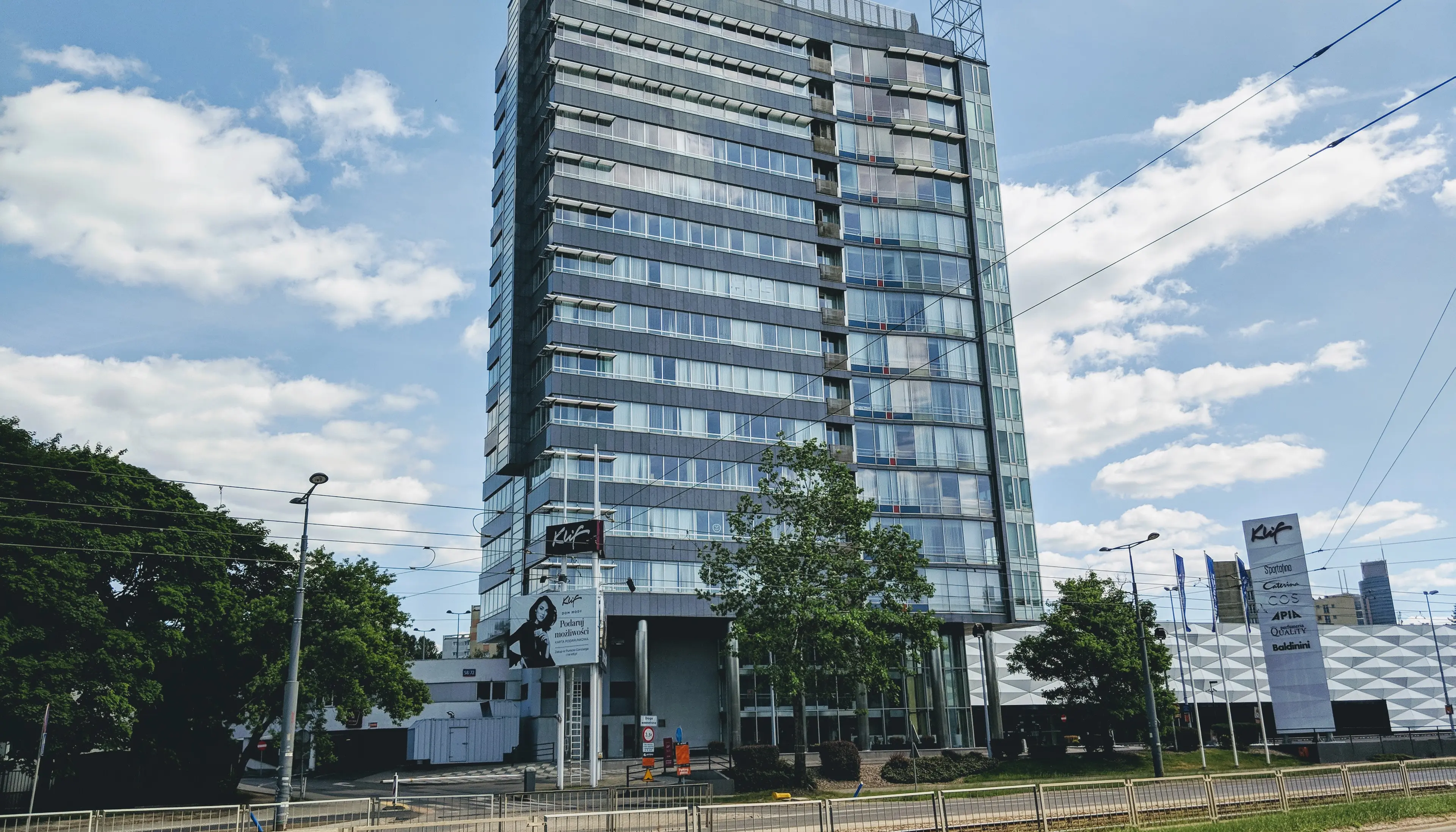 Klif Tower, Okopowa 58/72, Warsaw, Wola