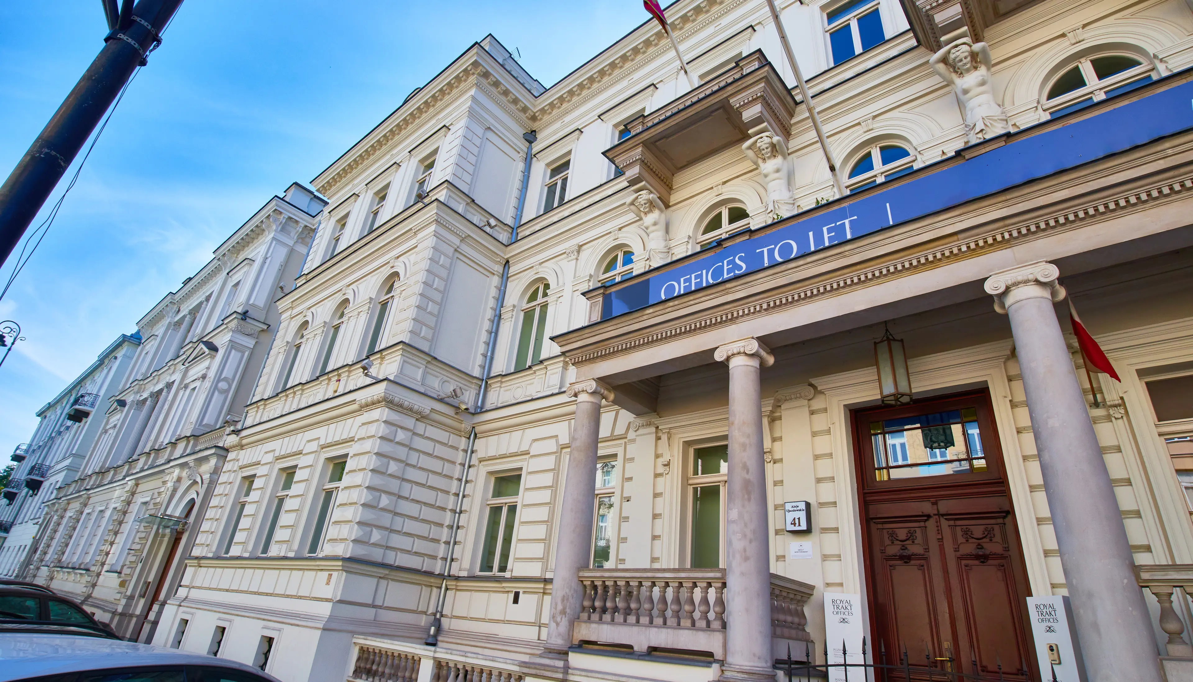 Royal Trakt Offices, Al. Ujazdowskie 41, Warsaw, Centrum