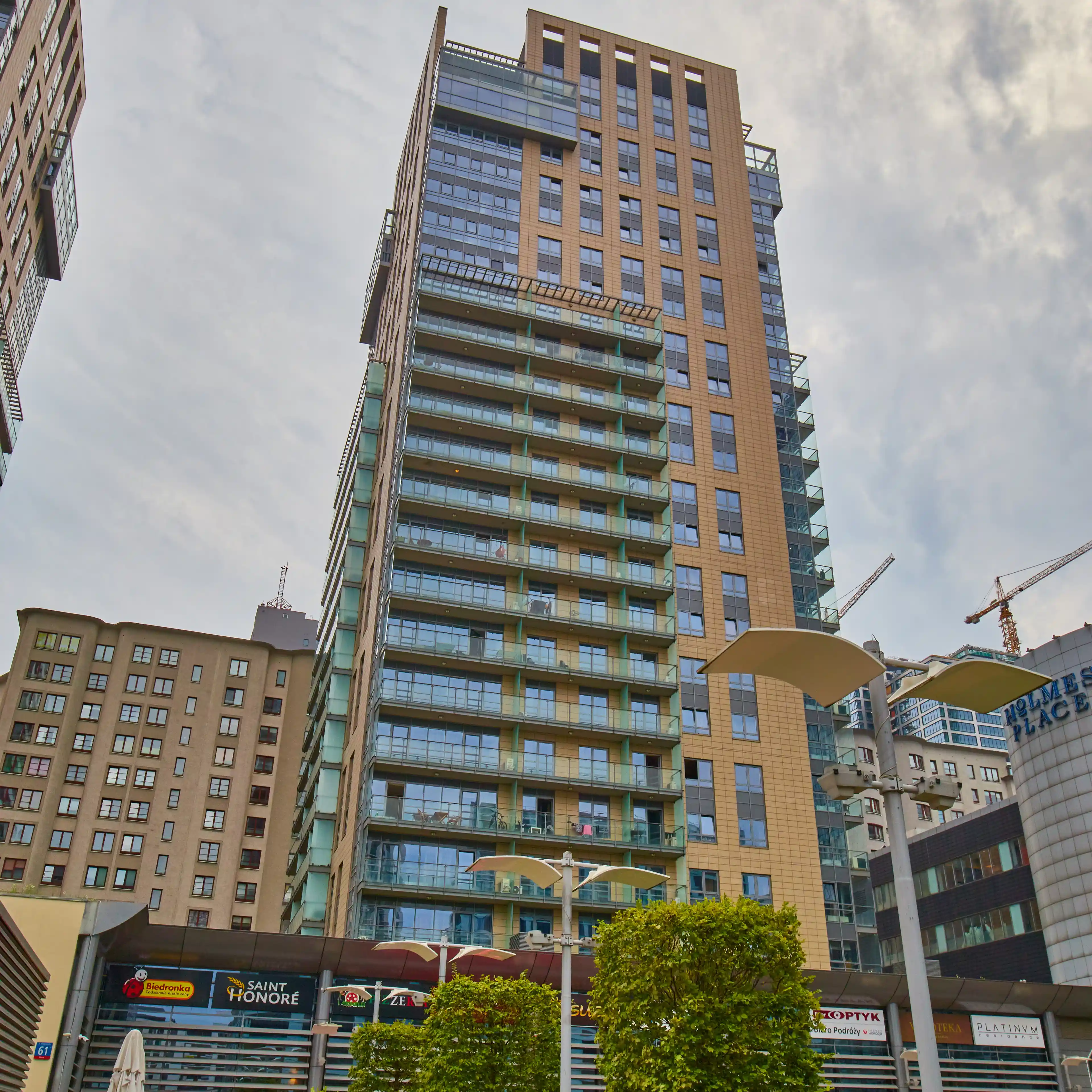 Platinum Towers, Grzybowska 61, Warszawa, Wola