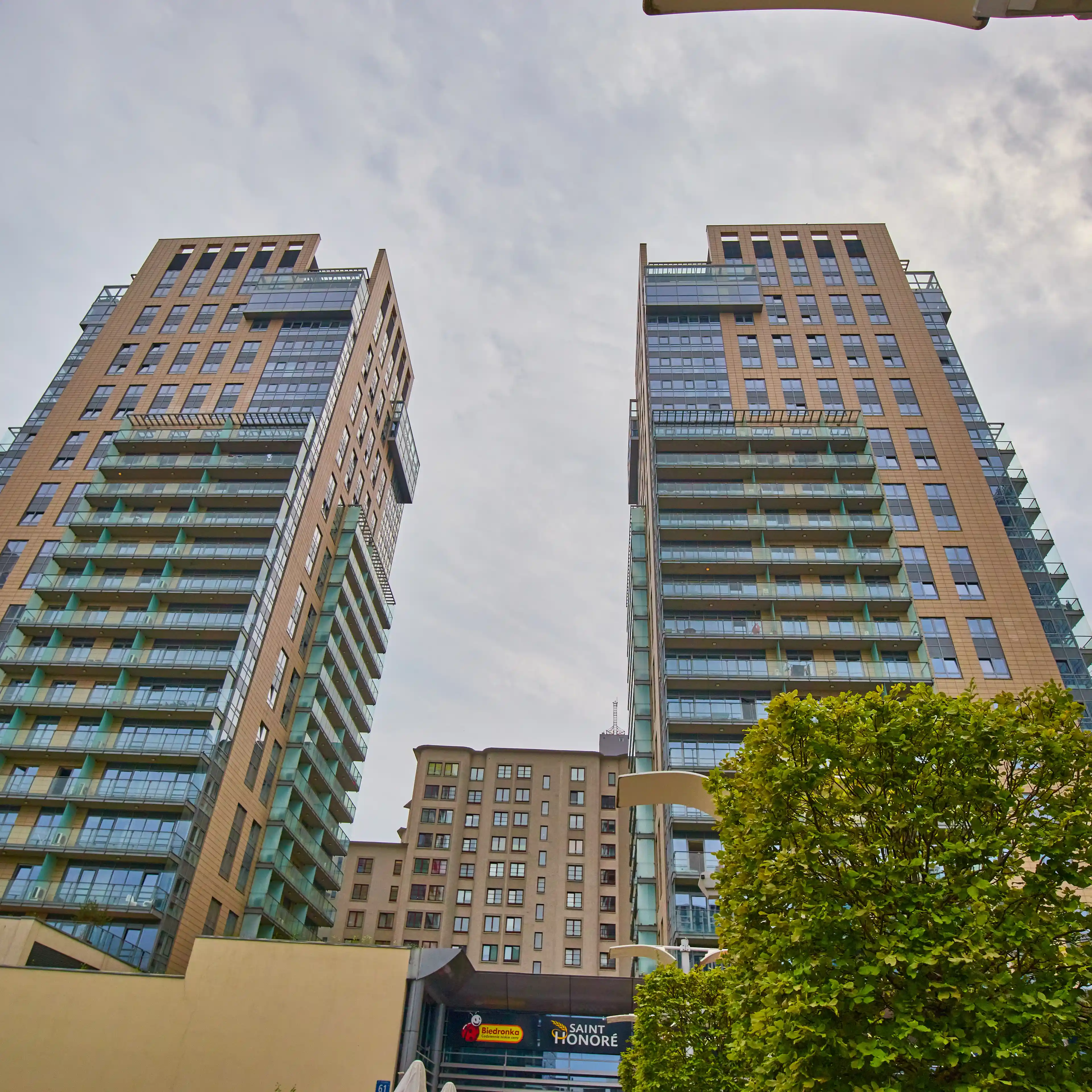 Platinum Towers, Grzybowska 61, Warszawa, Wola