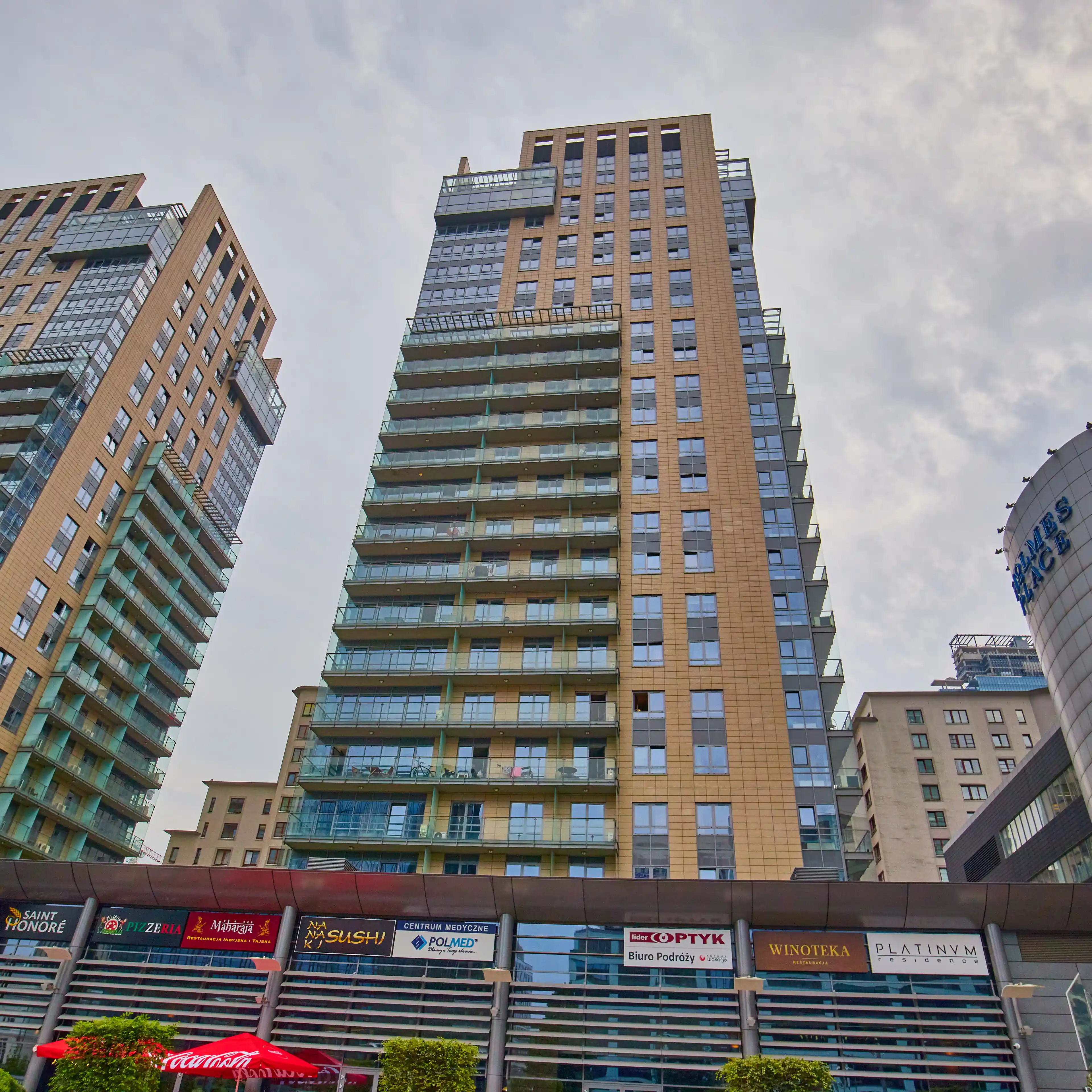 Platinum Towers, Grzybowska 61, Warszawa, Wola