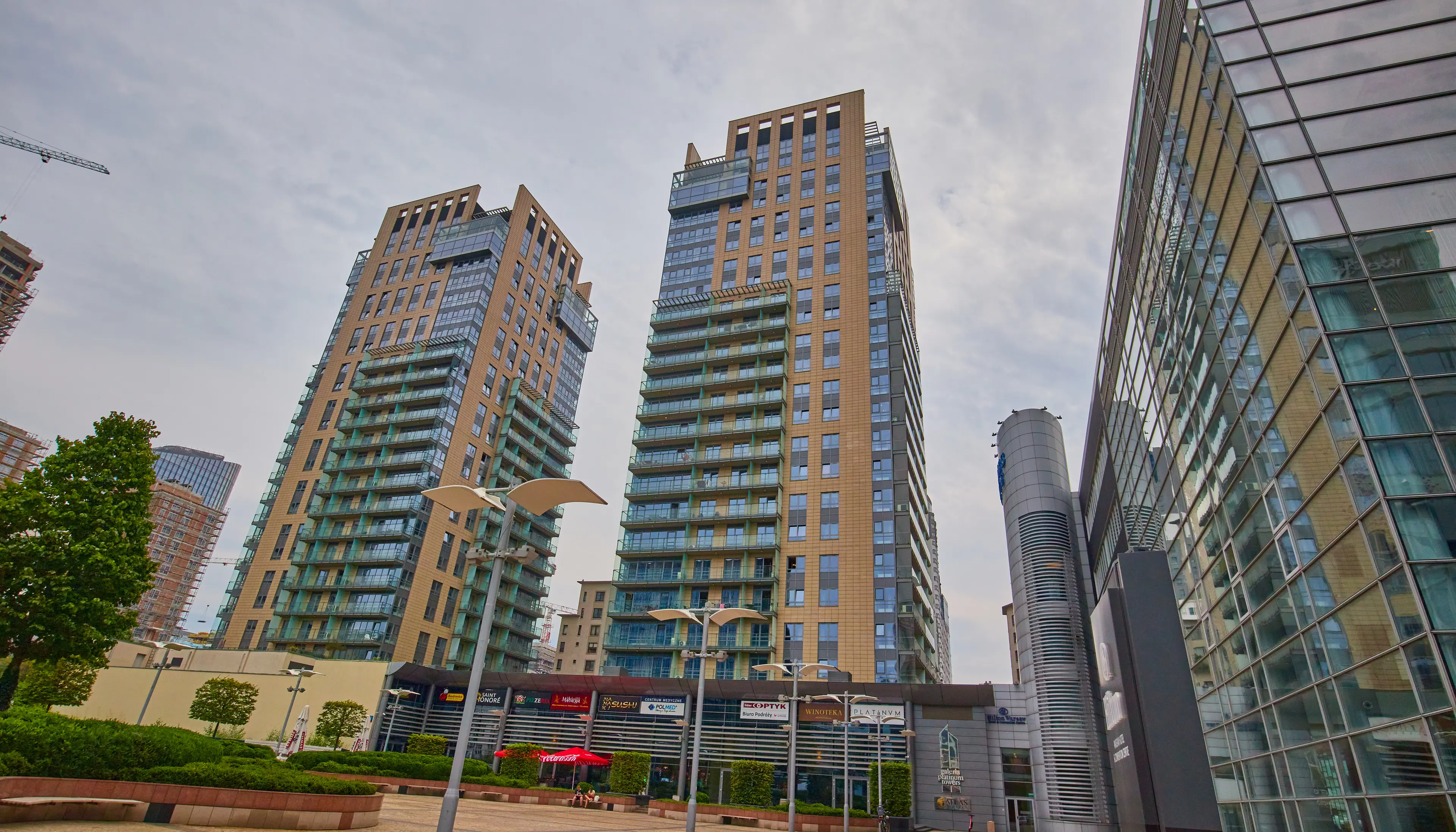 Platinum Towers, Grzybowska 61, Warszawa, Wola