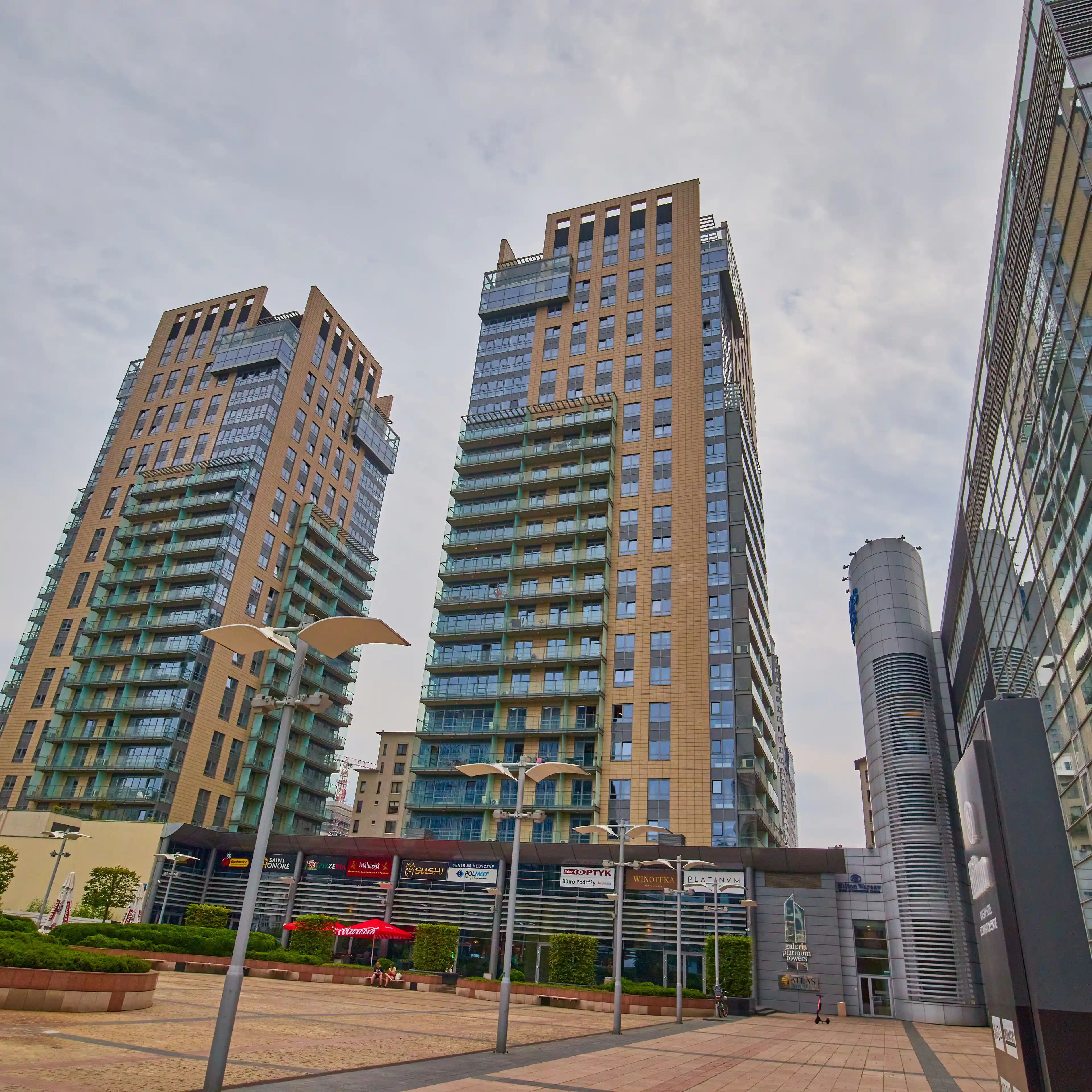 Platinum Towers, Grzybowska 61, Warszawa, Wola
