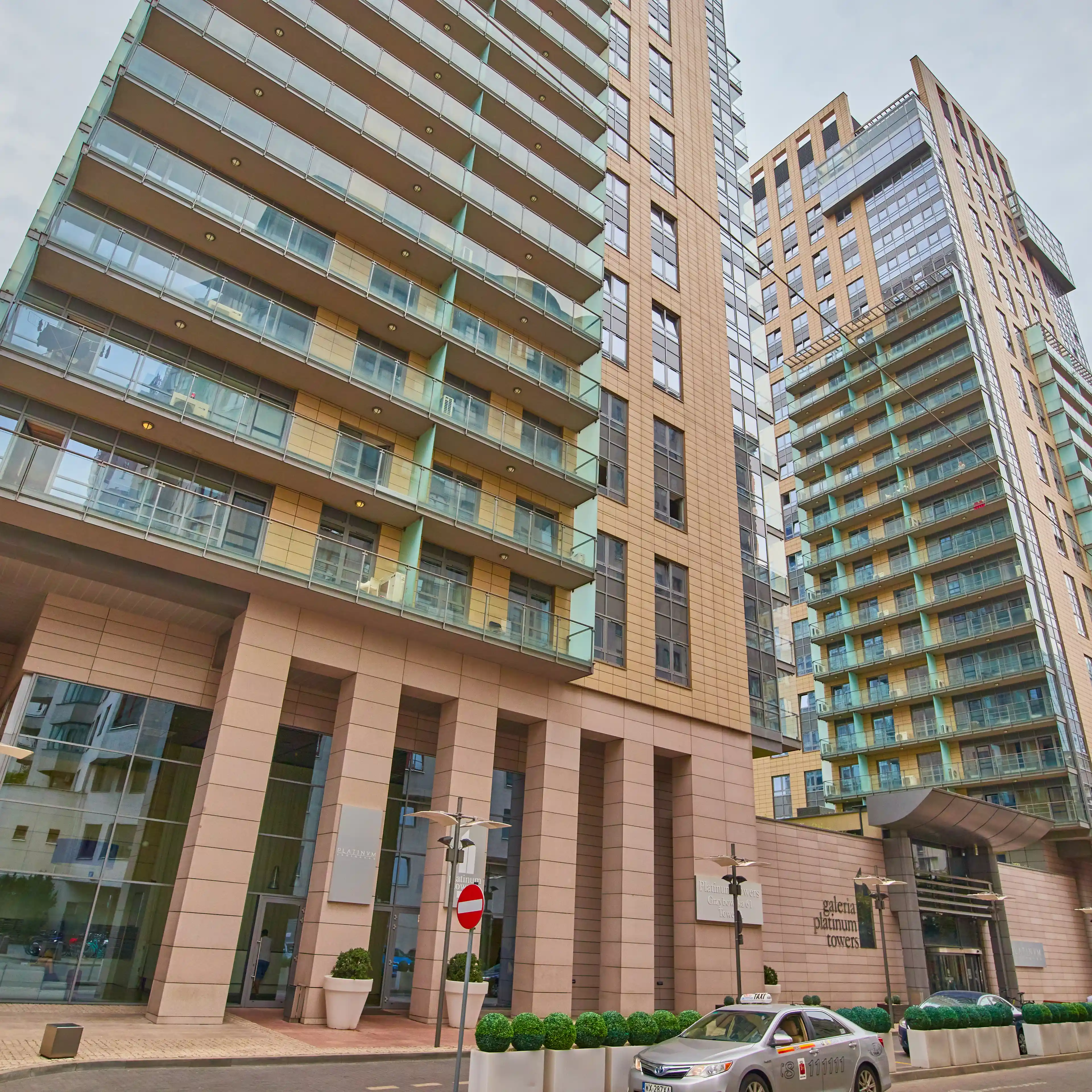 Platinum Towers, Grzybowska 61, Warszawa, Wola