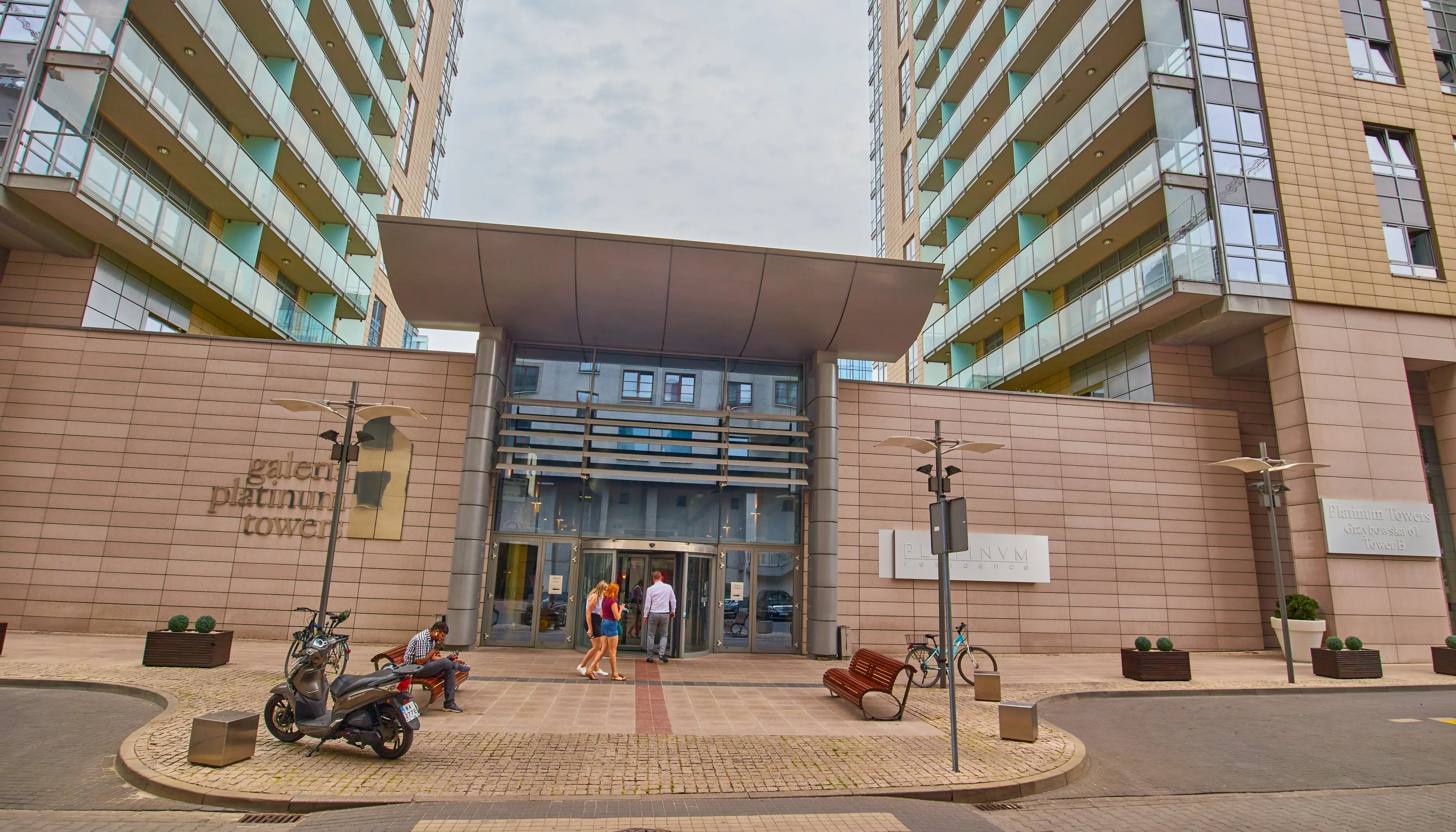 Platinum Towers, Grzybowska 61, Warszawa, Wola