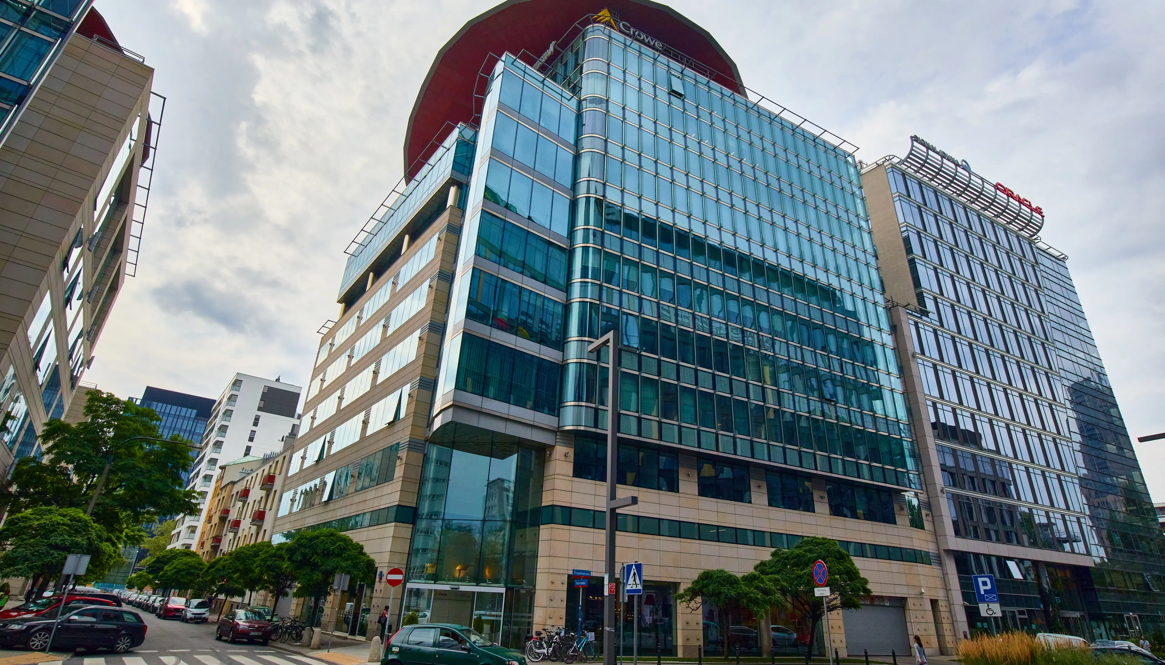 myhive Crown Tower, Hrubieszowska 2, Warsaw, Wola