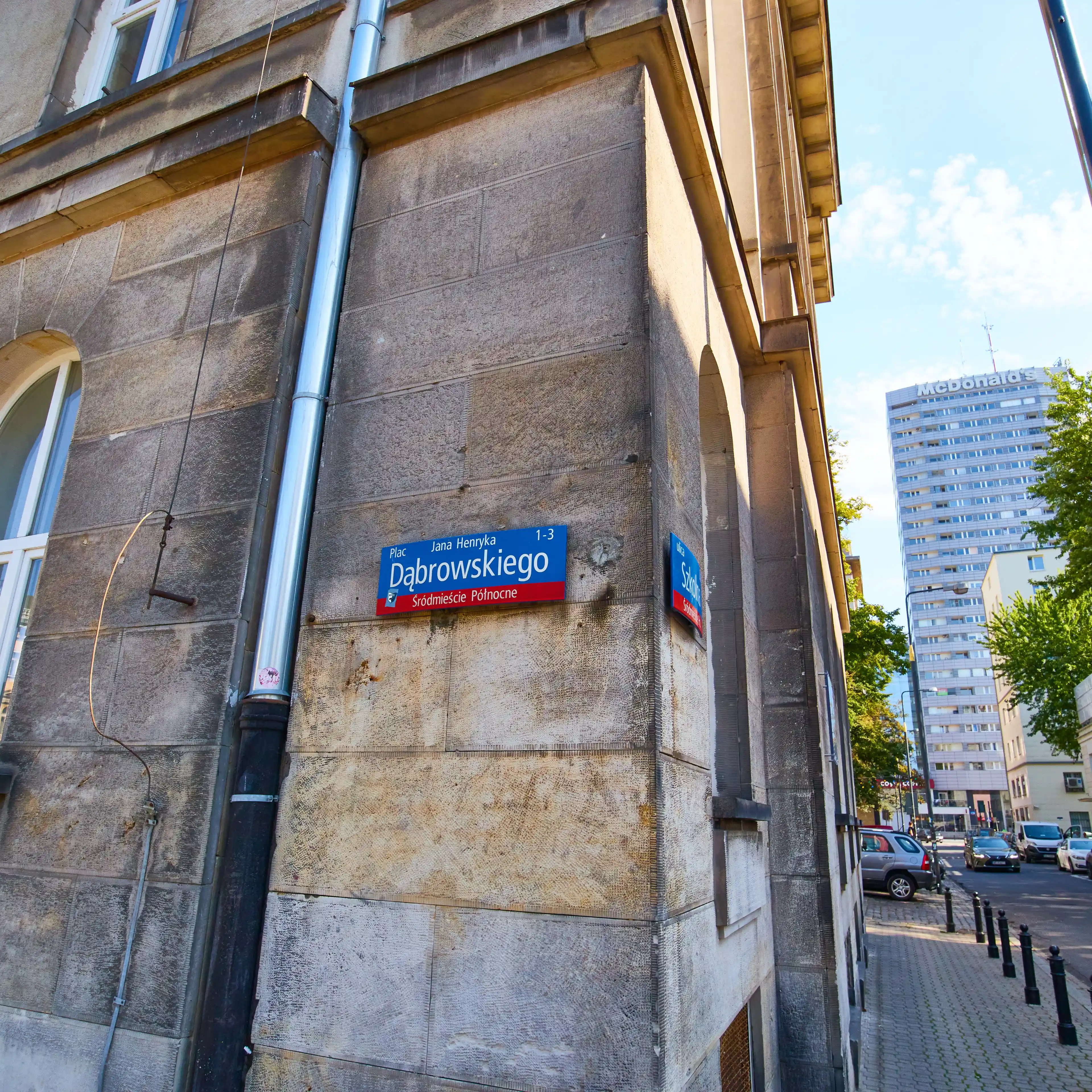 Plac Dąbrowskiego 3, Plac Dąbrowskiego 3, Warsaw, Centrum