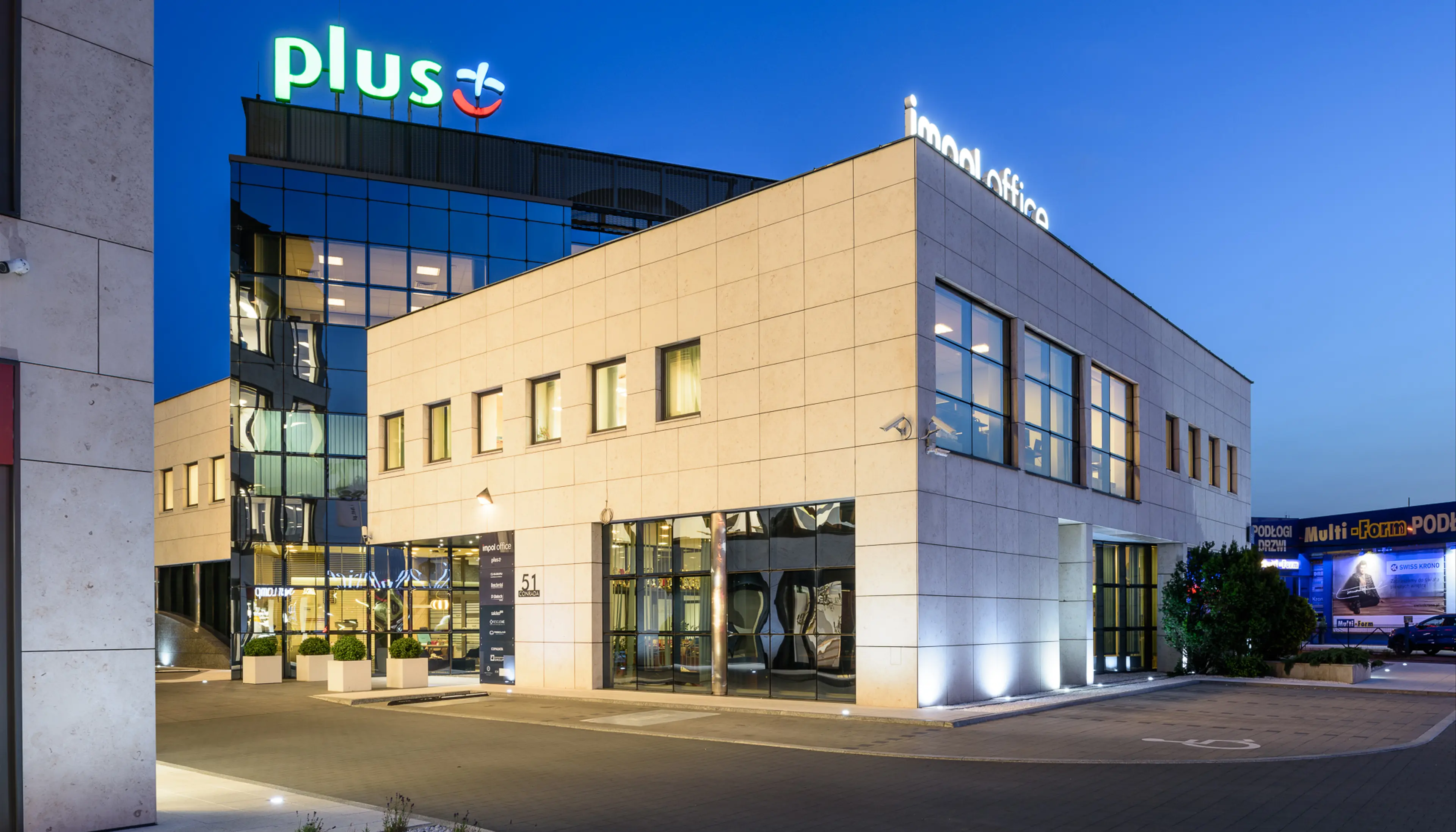 IMPOL Office, Josepha Conrada 51, Kraków, Północny Zachód