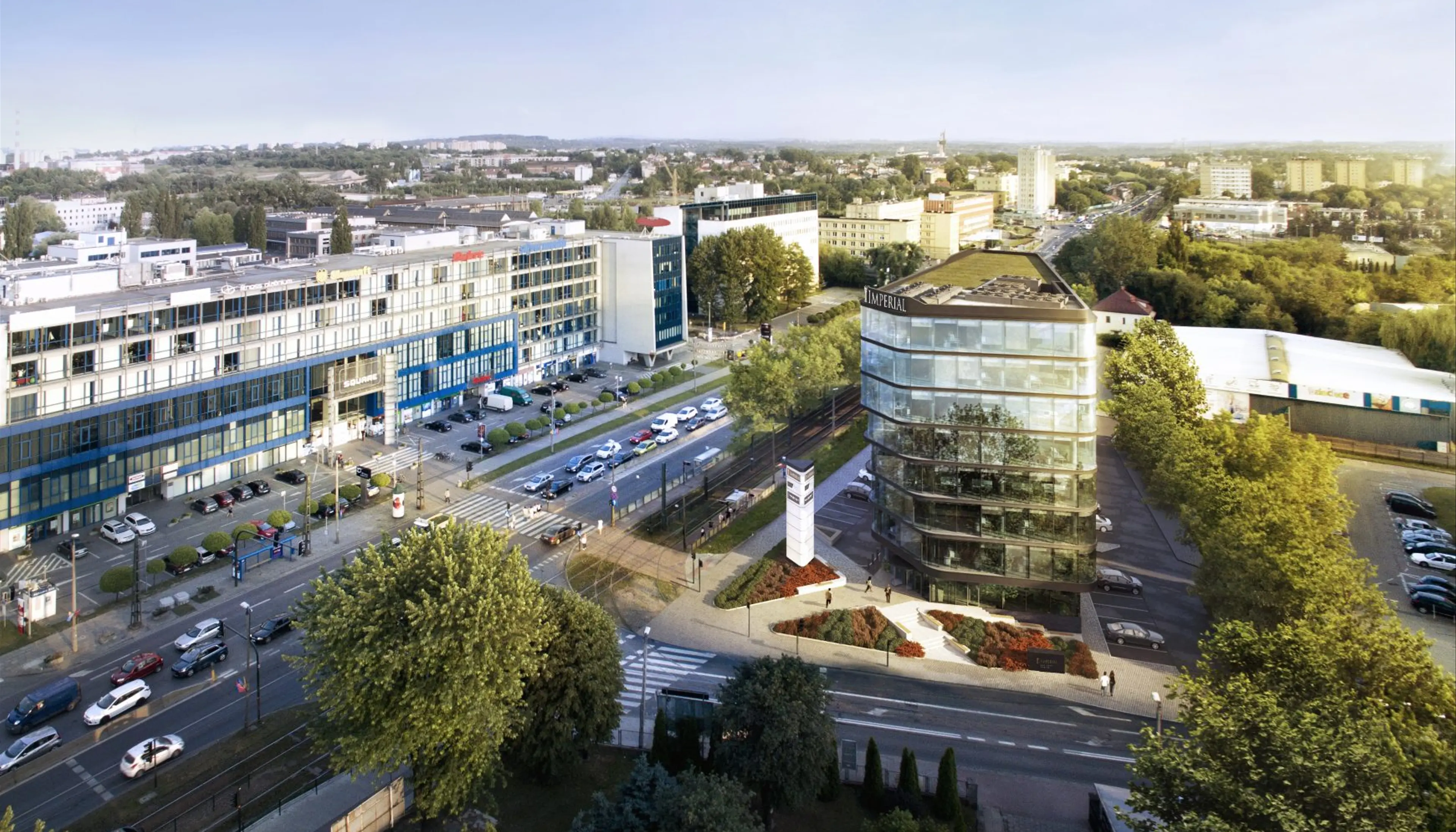 Imperial Business Center, Wadowicka 7, Krakow, Południe