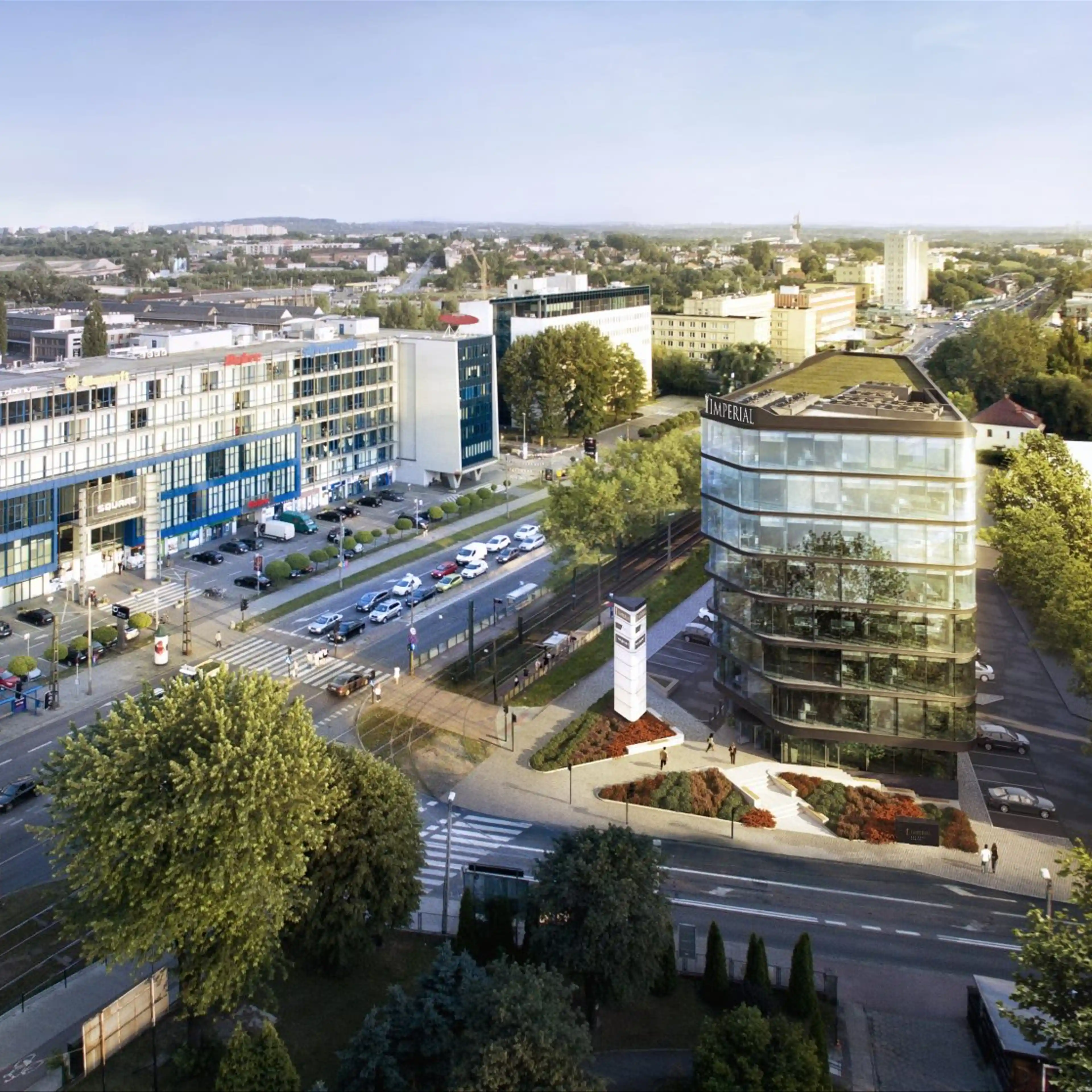 Imperial Business Center, Wadowicka 7, Krakow, Południe