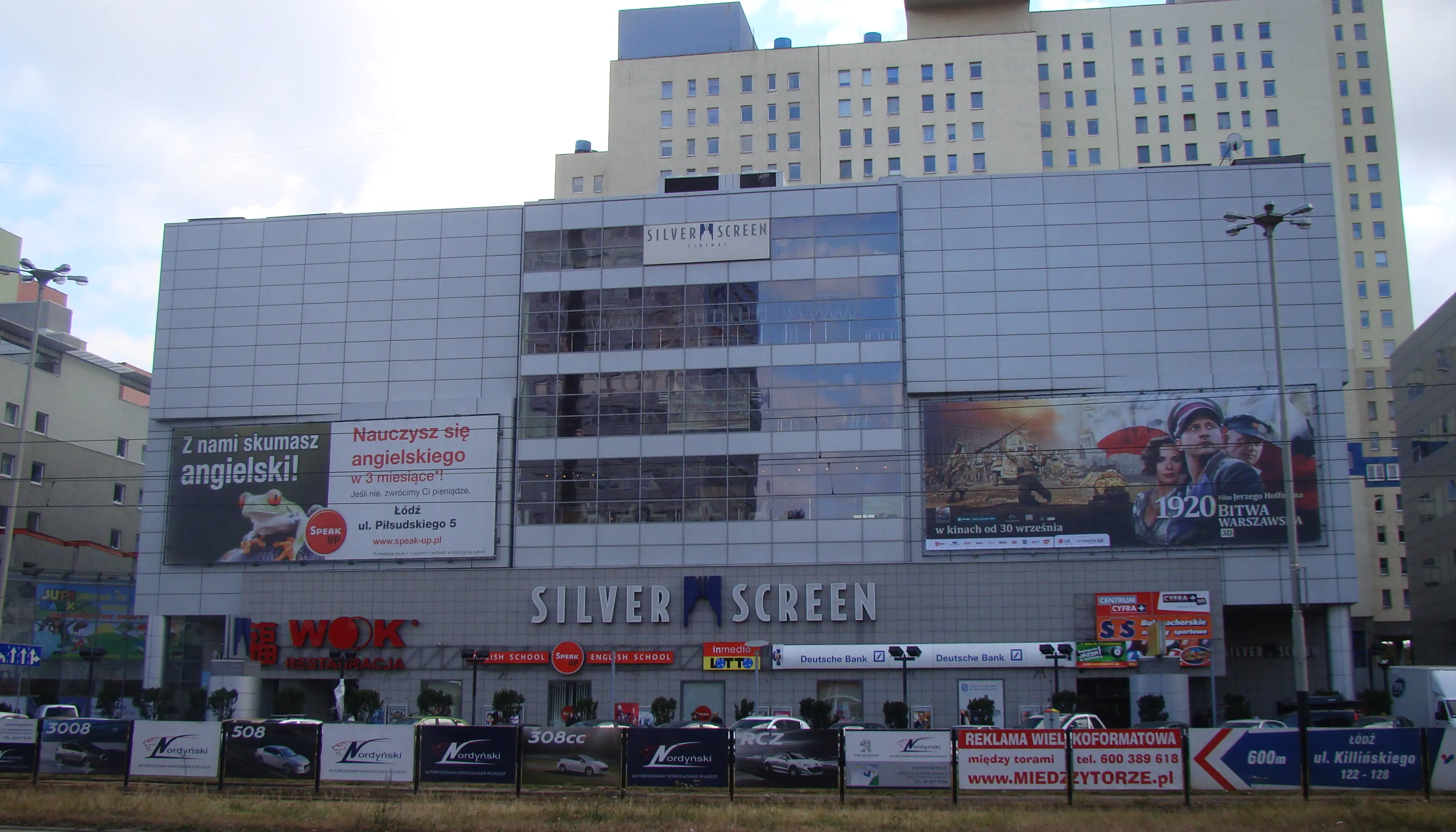 Centrum Rozrywki Silver Screen, Piłsudskiego 5, Łódź, Śródmieście