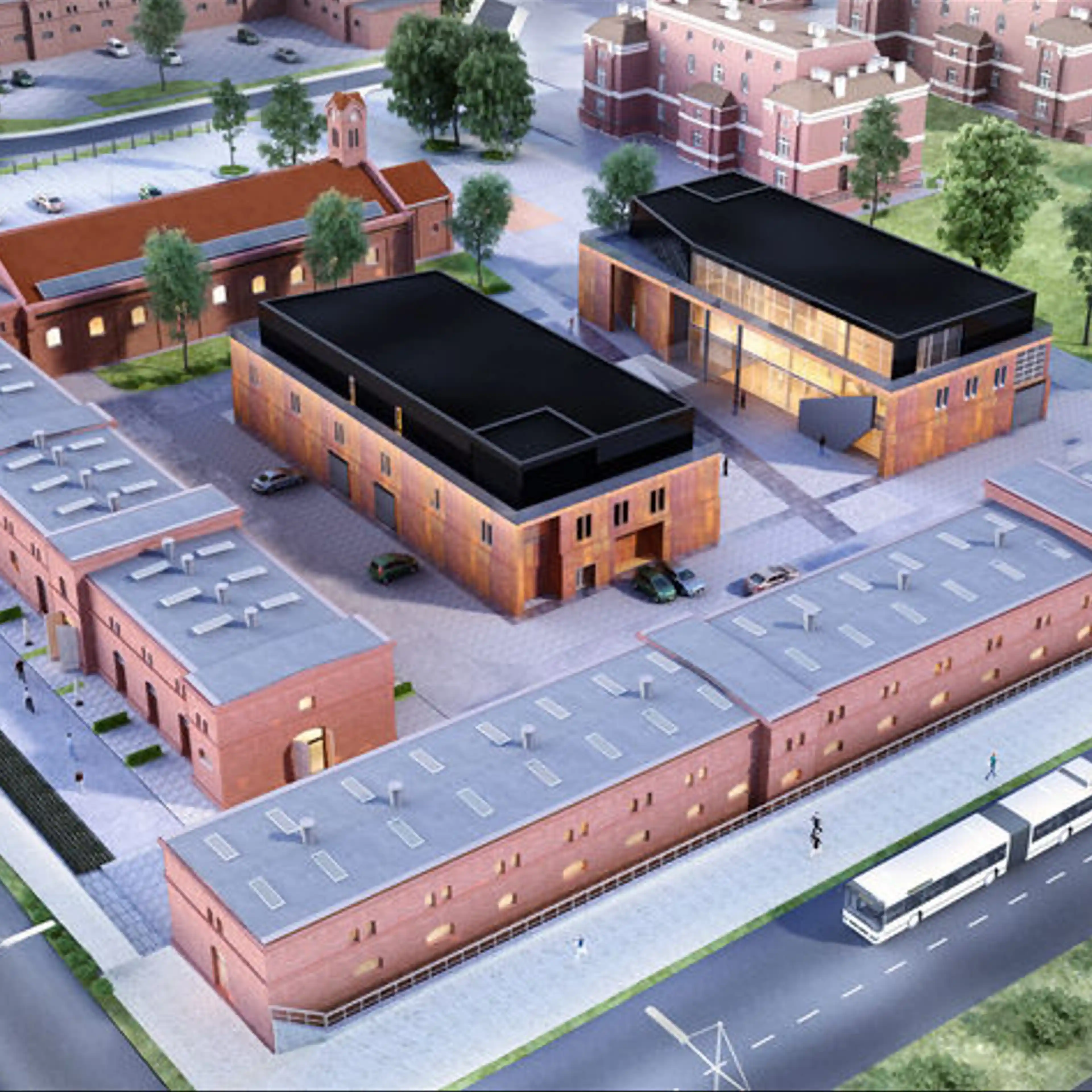 Koszary Park, Marka Kotańskiego 4, Olsztyn, Stare Miasto