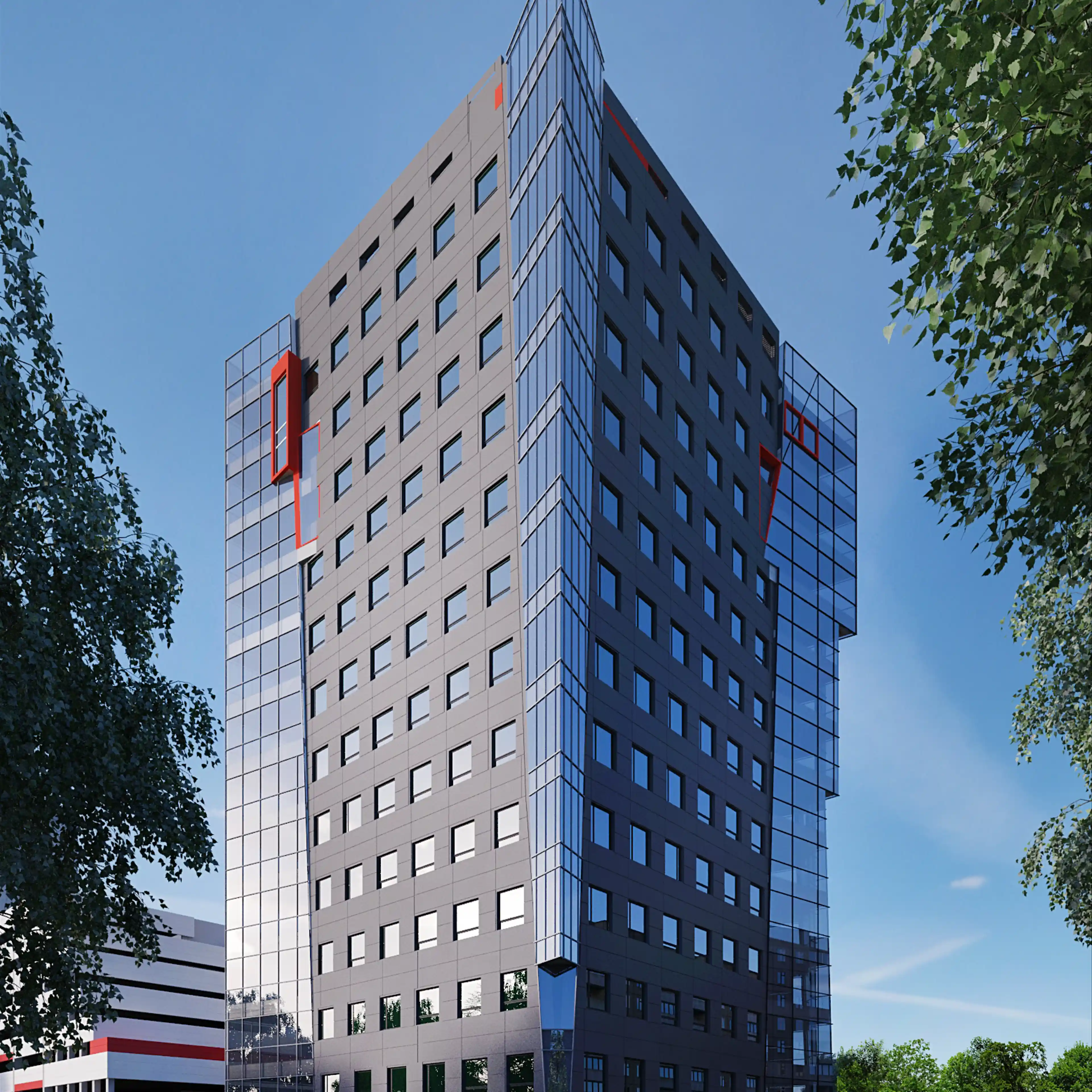 Millennium Tower IV, Strzegomska 42AB, Wrocław, Stare Miasto