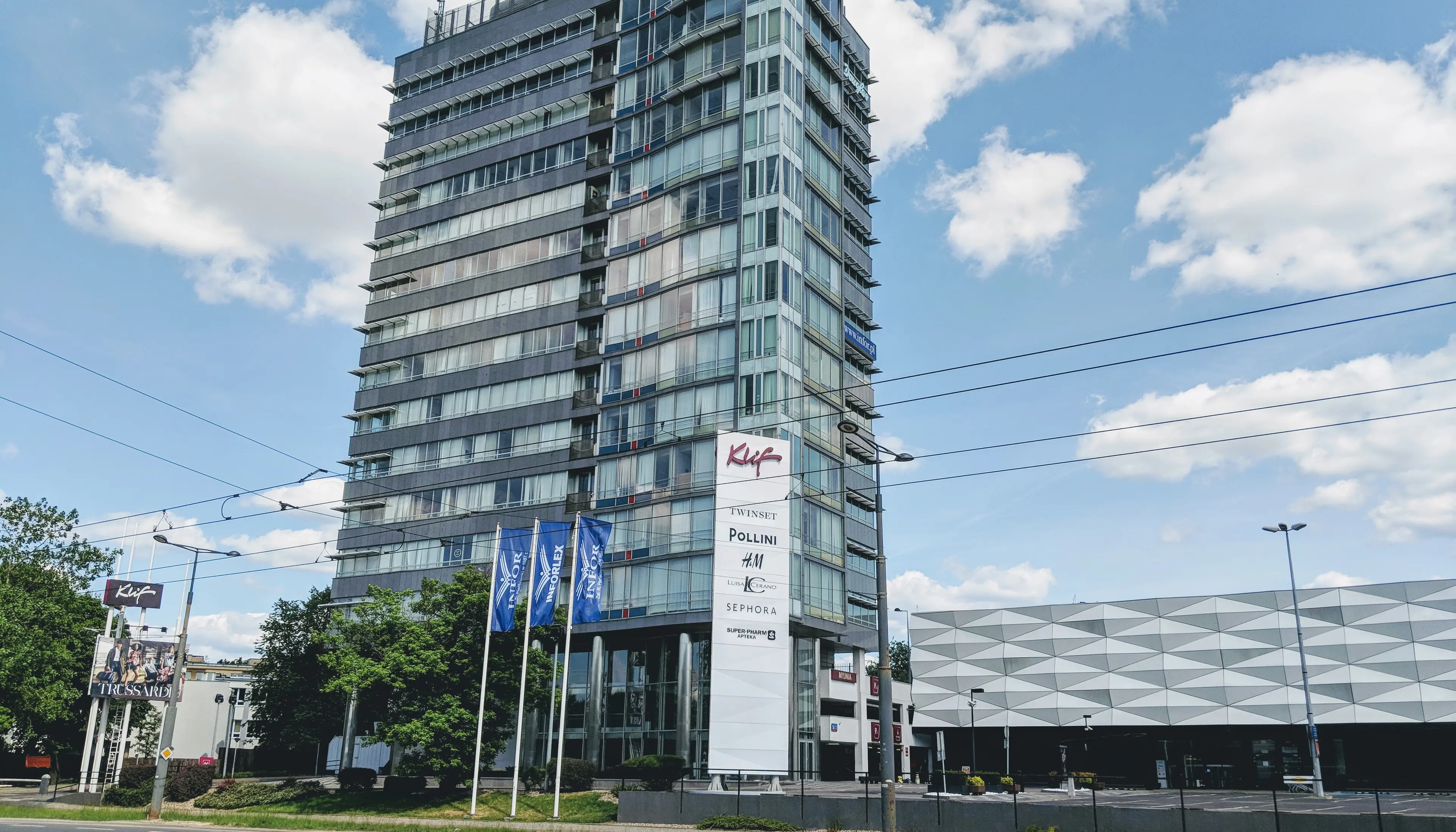 Klif Tower, Okopowa 58/72, Warsaw, Wola