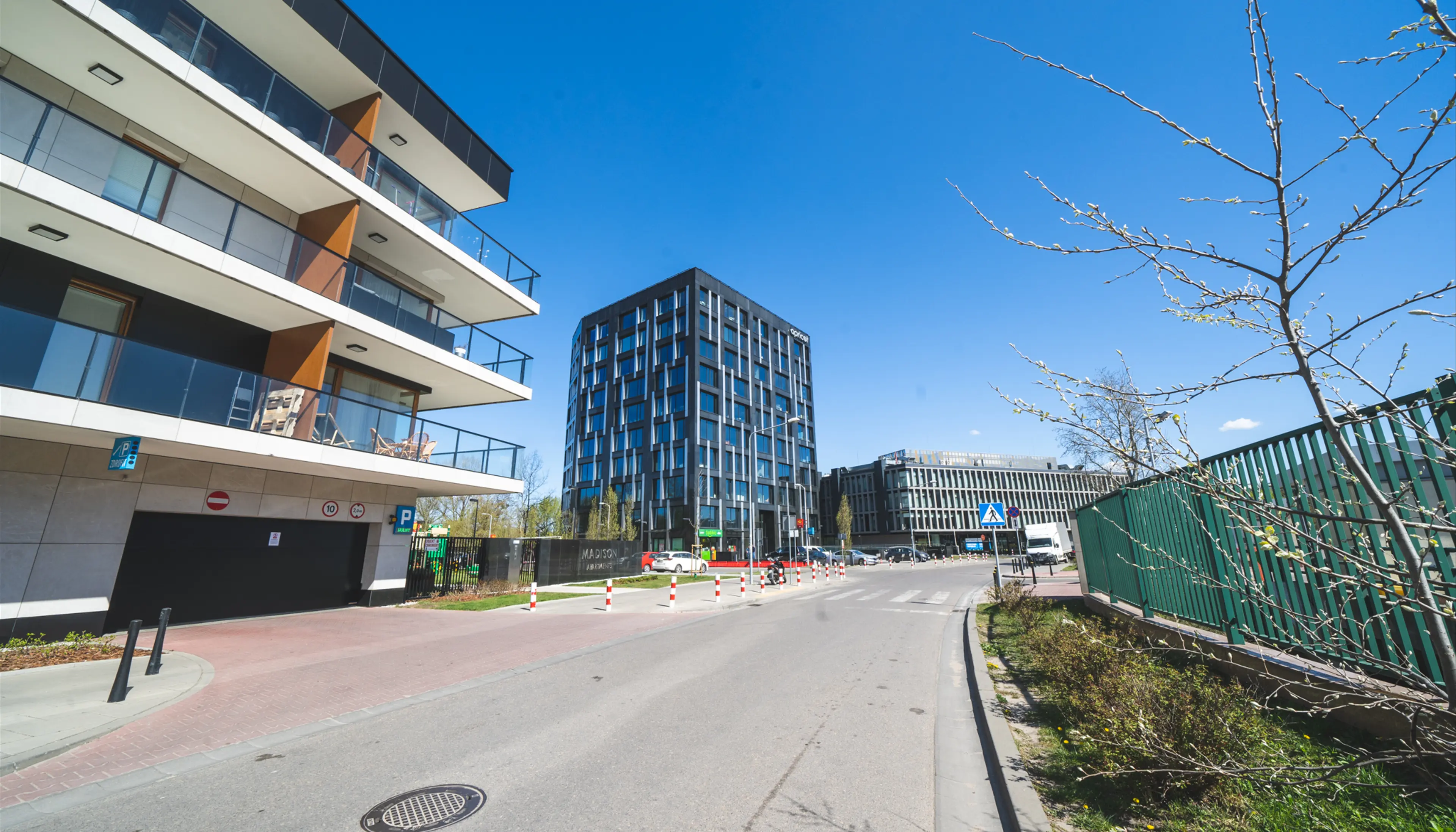 Madison Apartments, Szamocka 10, Warsaw, Żoliborz