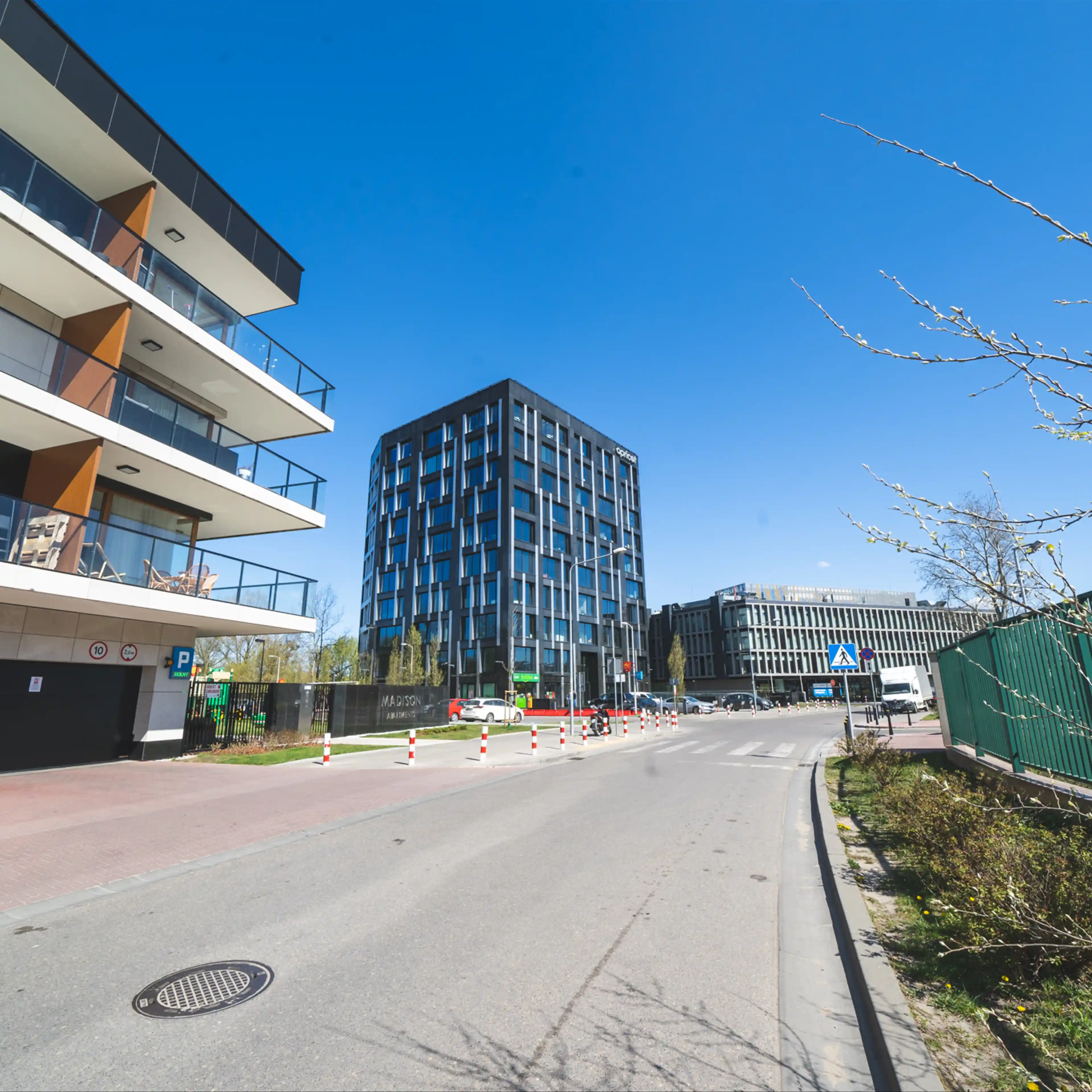 Madison Apartments, Szamocka 10, Warsaw, Żoliborz