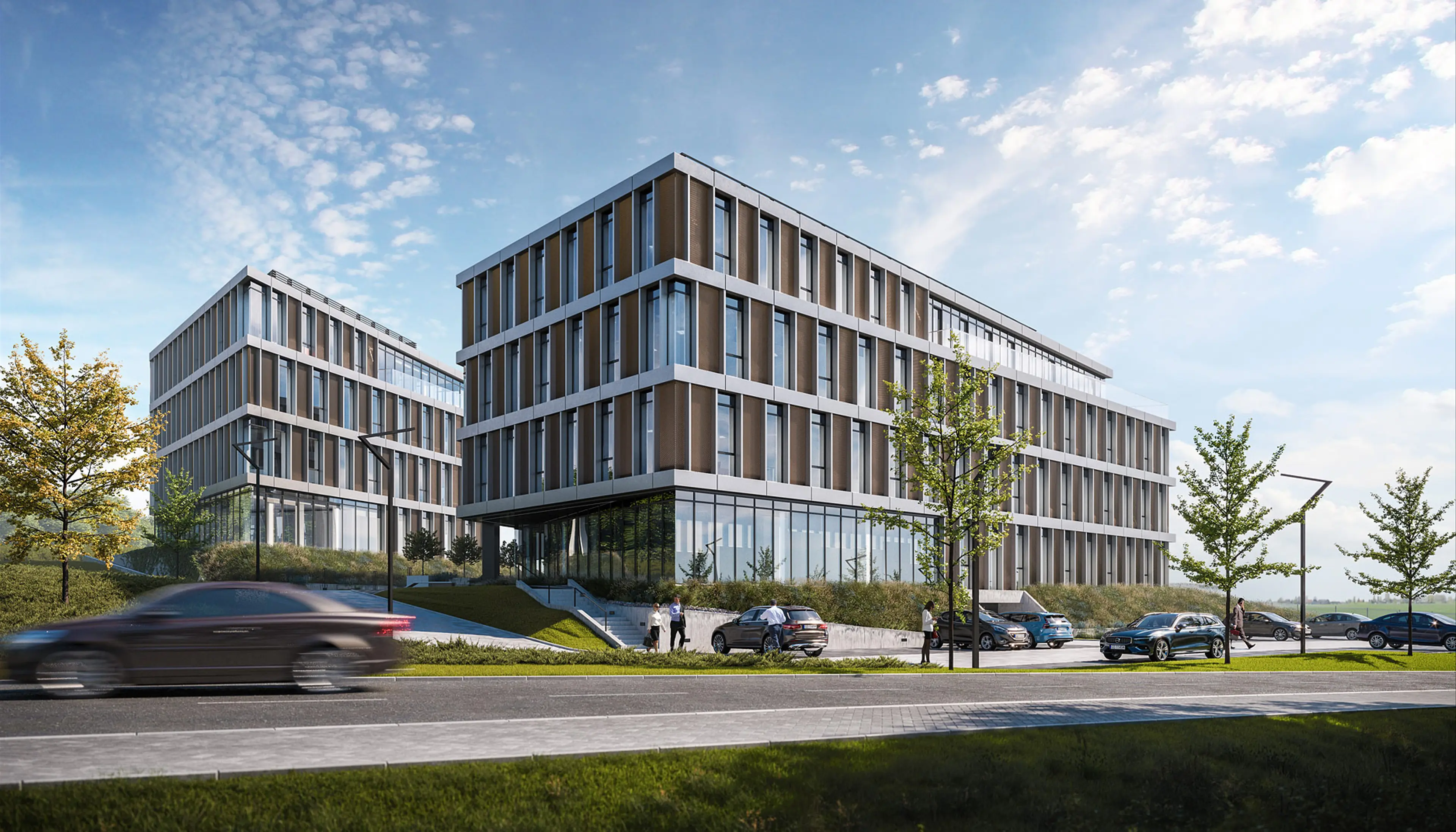 Matarnia Office Park - Budynek B, Budowlanych/ Jesienna 68B, Gdańsk, Matarnia