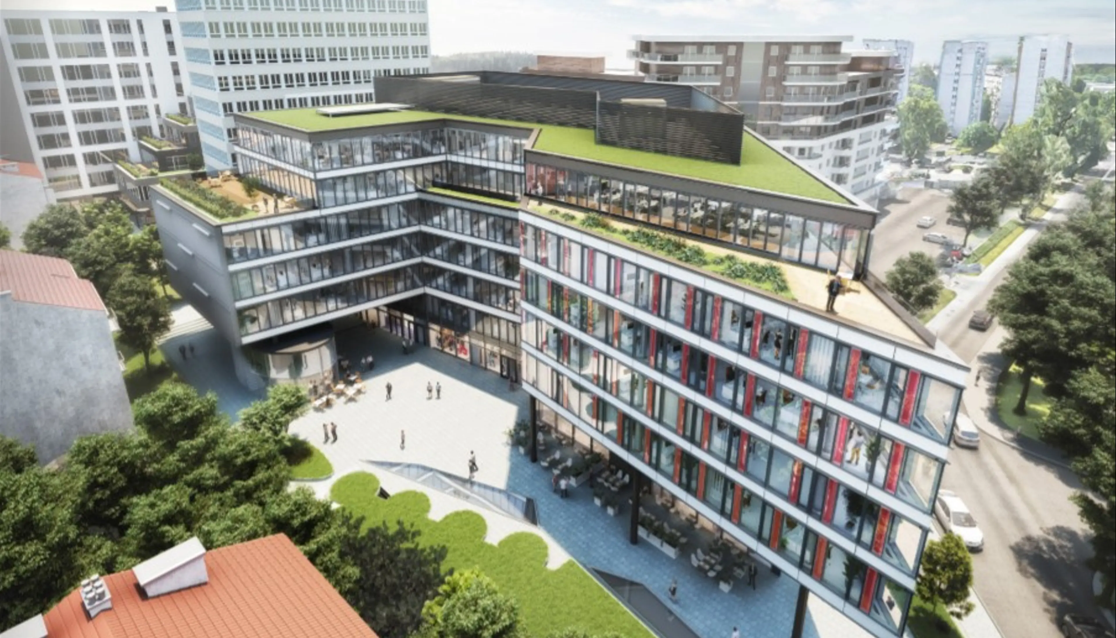 Mogilska 35 Office, Mogilska 35, Krakow, Śródmieście