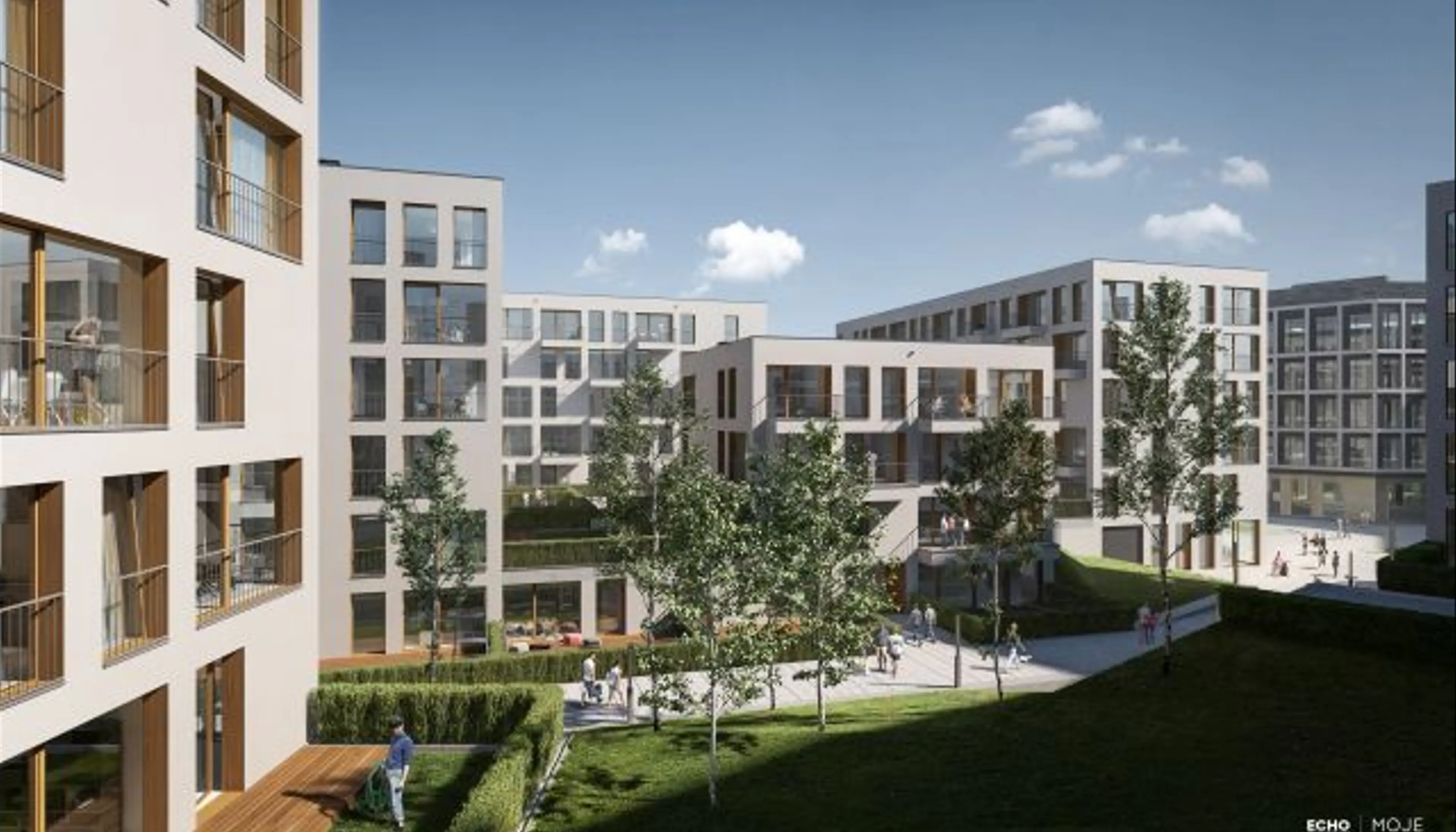 Moje Miejsce - Budynek 1, Józefa Piusa Dziekońskiego 1, Warsaw, Mokotów