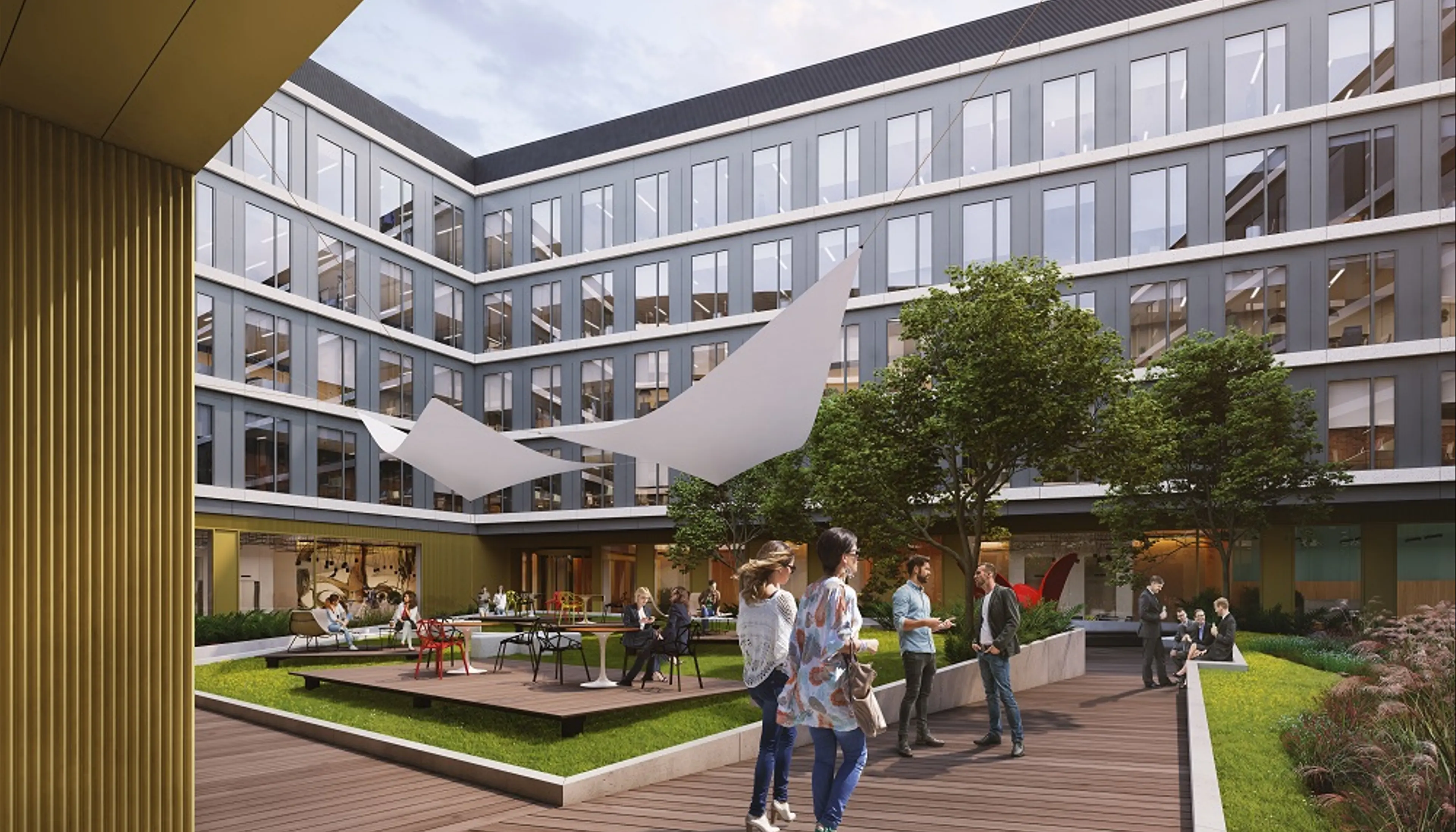 Moje Miejsce - Budynek 1, Józefa Piusa Dziekońskiego 1, Warsaw, Mokotów