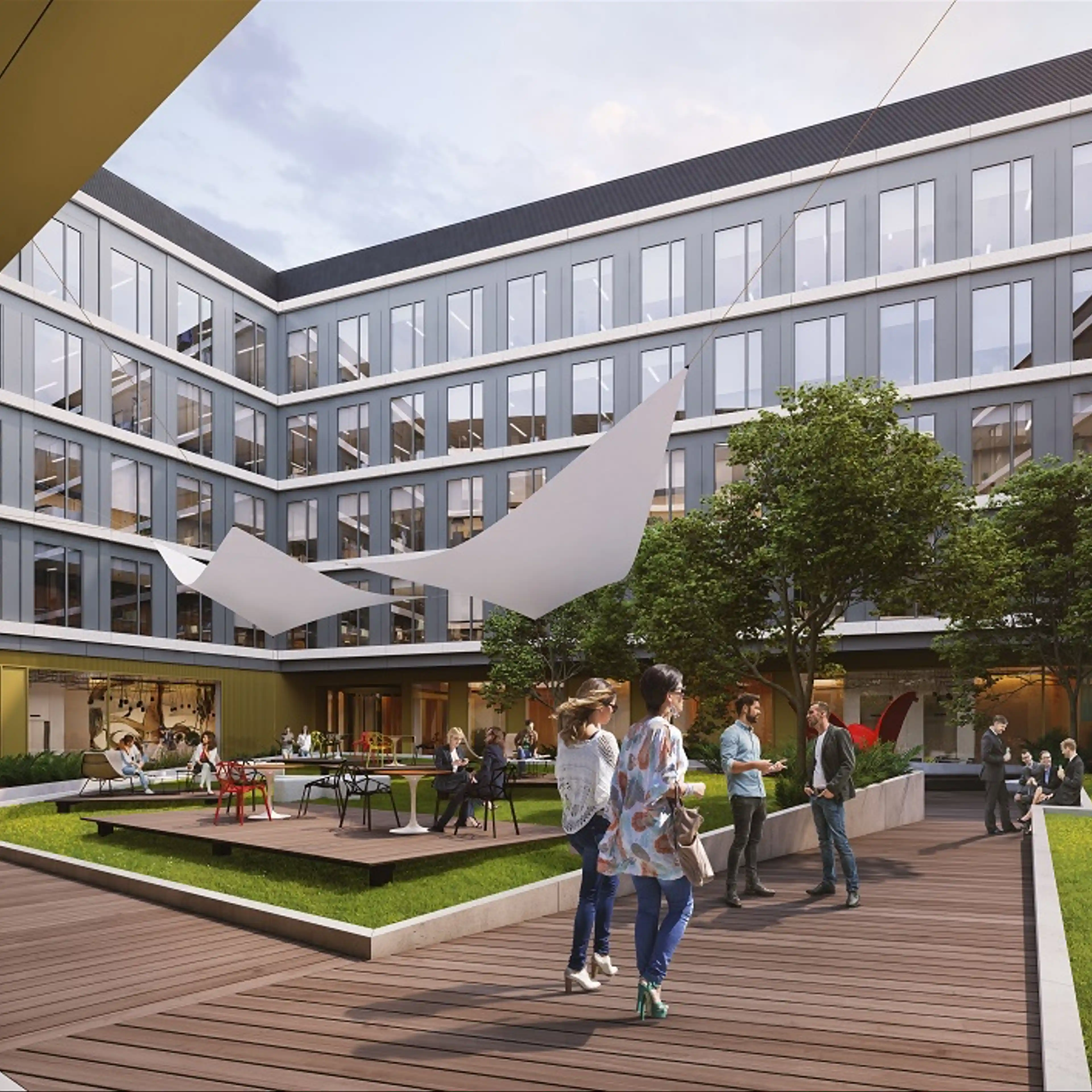 Moje Miejsce - Budynek 1, Józefa Piusa Dziekońskiego 1, Warszawa, Mokotów