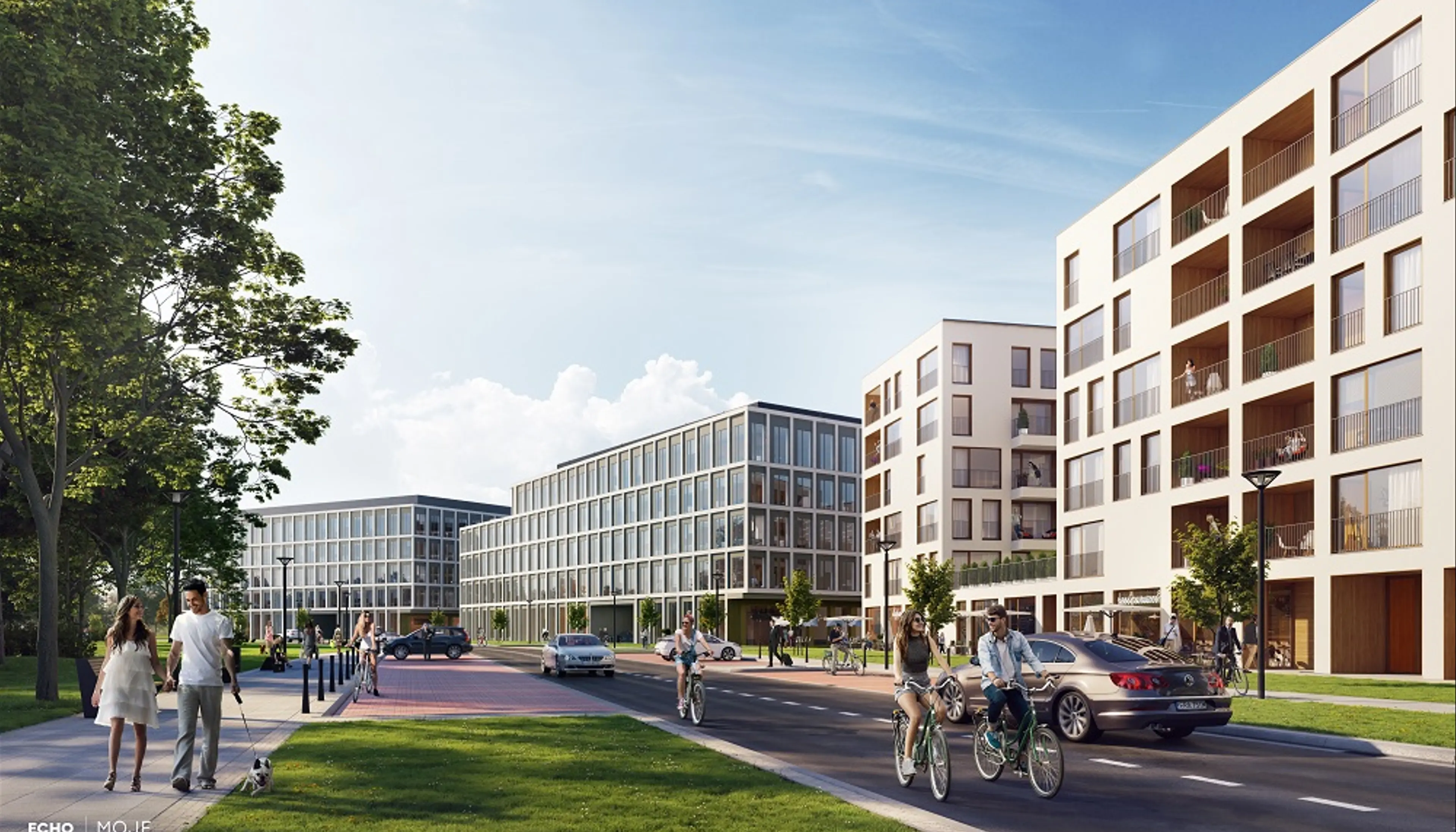 Moje Miejsce - Budynek 1, Józefa Piusa Dziekońskiego 1, Warsaw, Mokotów
